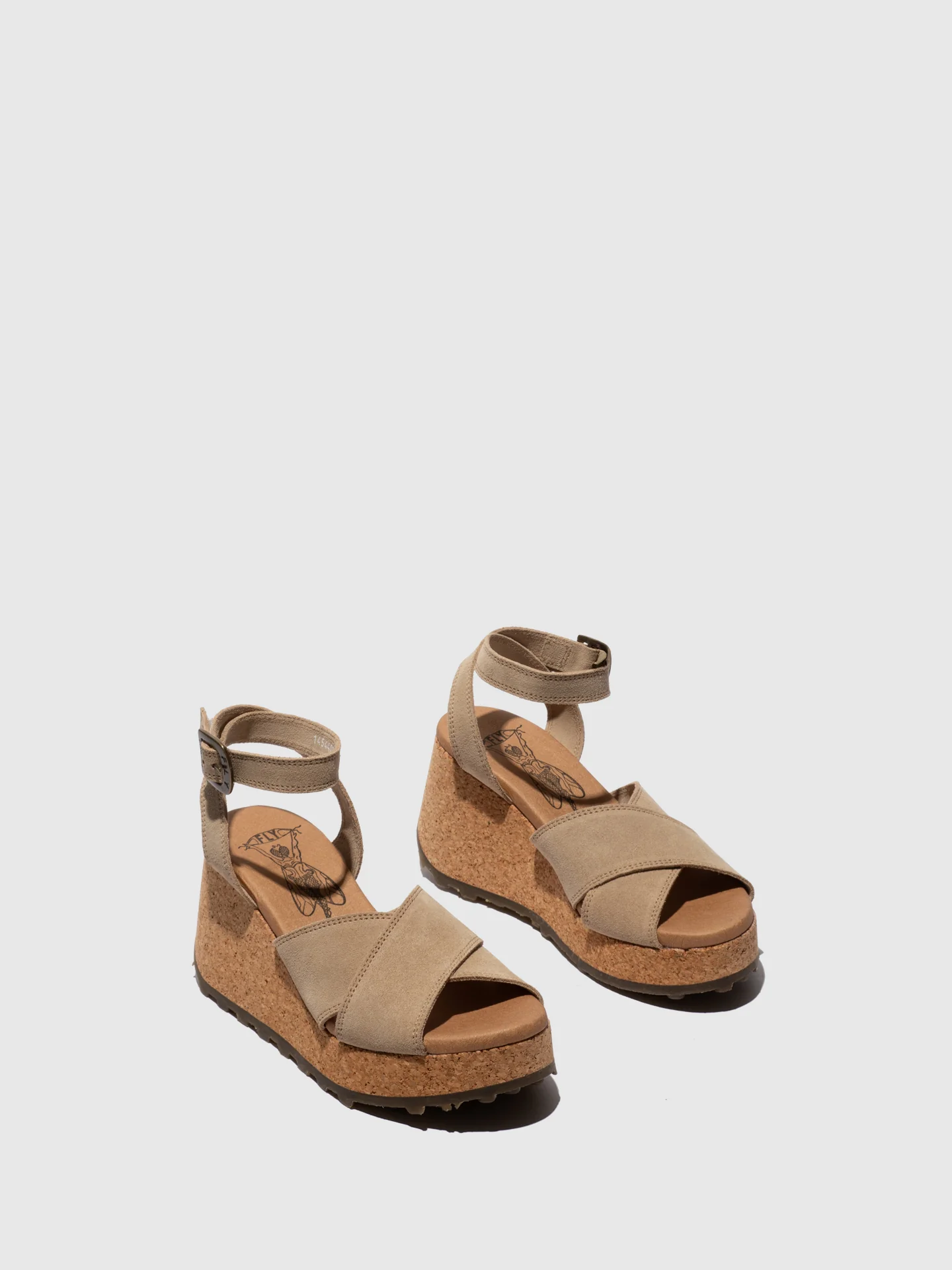 Buckle Sandals DONY440FLY TAUPE - Image 2
