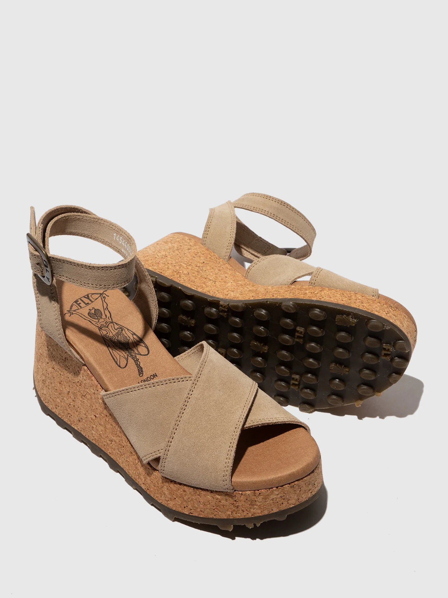 Buckle Sandals DONY440FLY TAUPE - Image 4