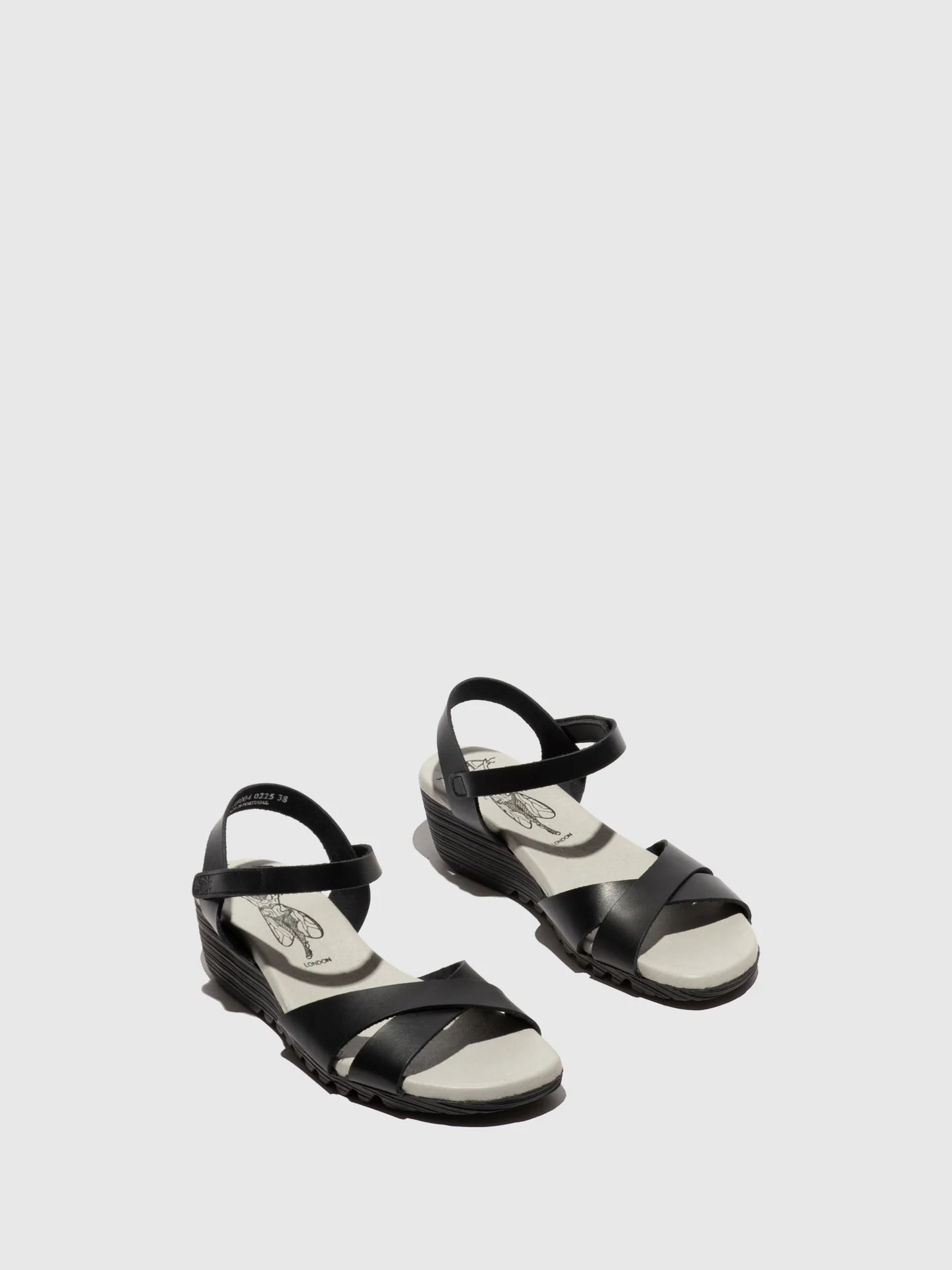 Sling-Back Sandals ORAN445FLY BLACK - Image 2