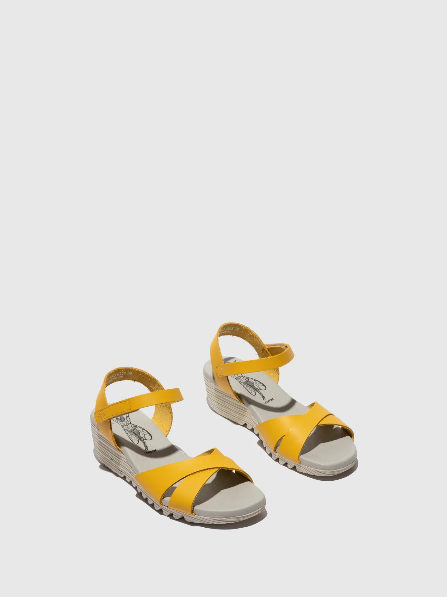 Sling-Back Sandals ORAN445FLY YELLOW - Image 2