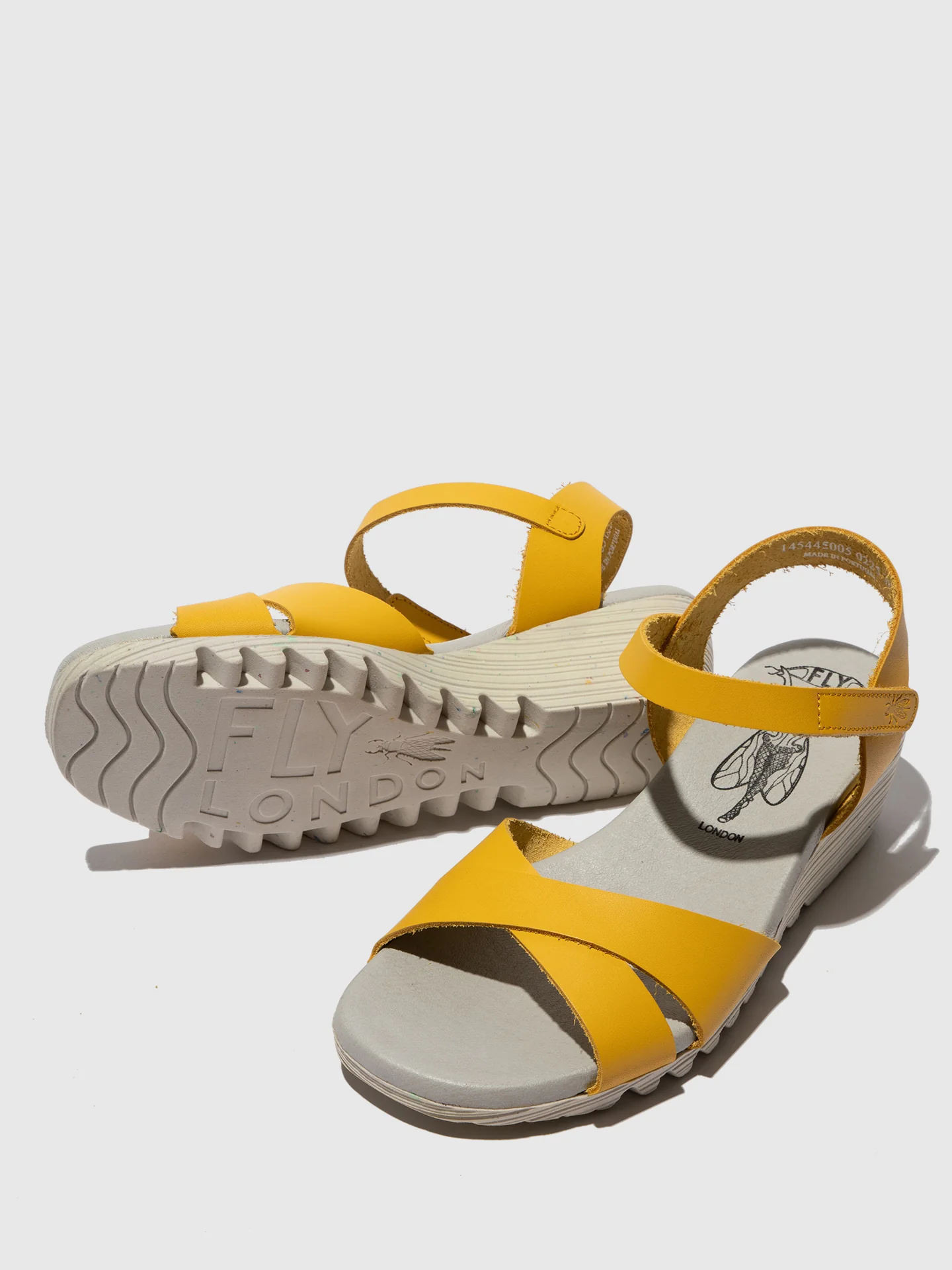 Sling-Back Sandals ORAN445FLY YELLOW - Image 4