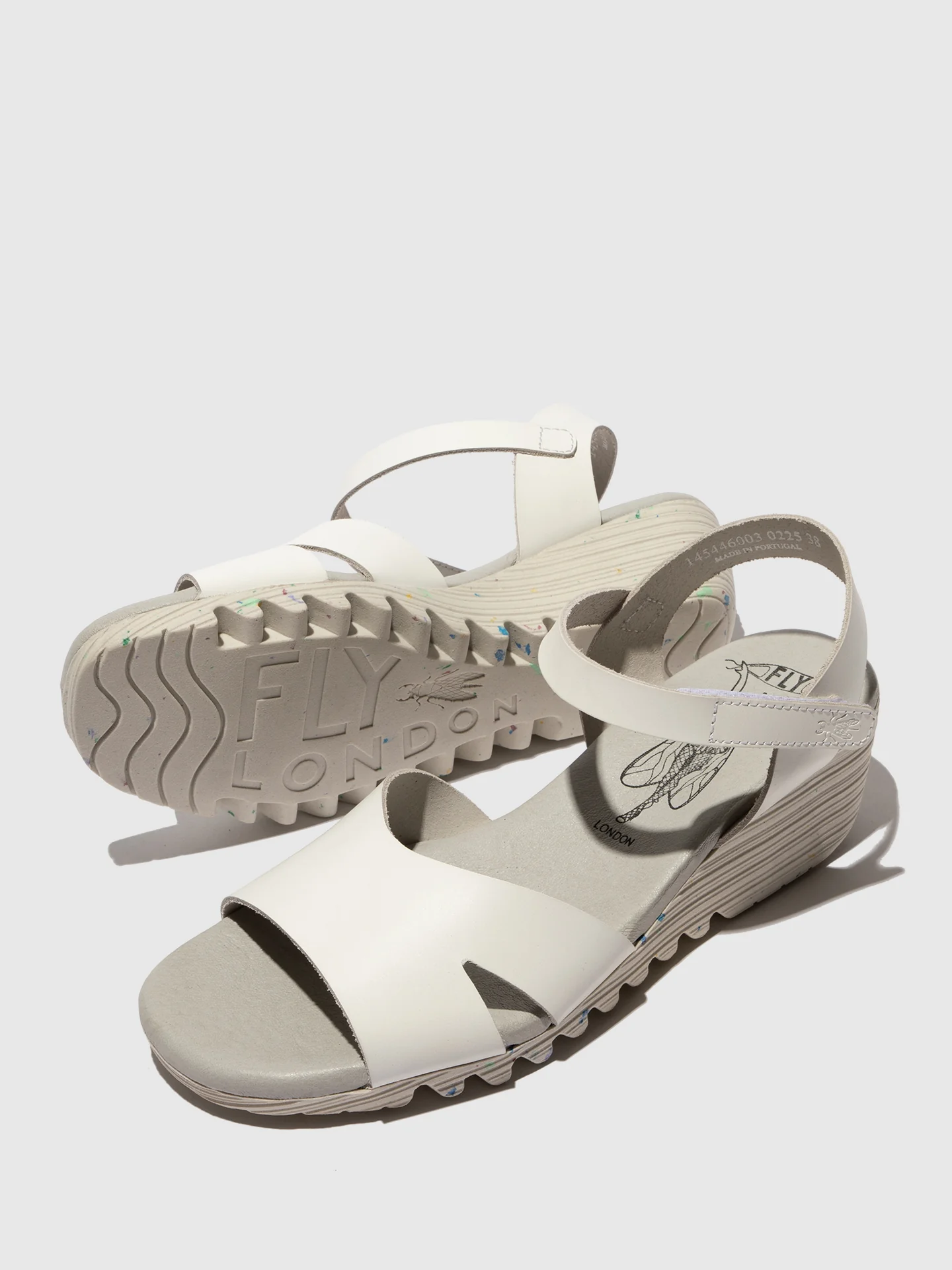 Sling-Back Sandals OLLA446FLY WHITE - Image 4