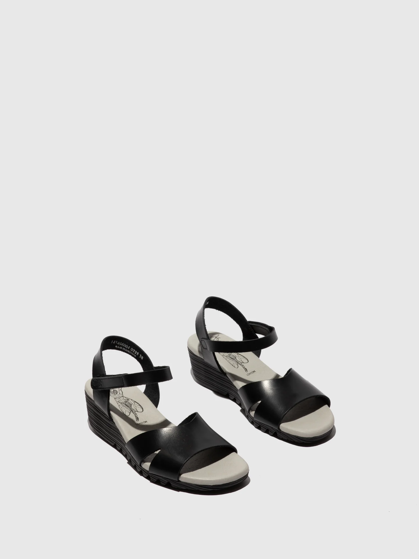 Sling-Back Sandals OLLA446FLY BLACK - Image 2