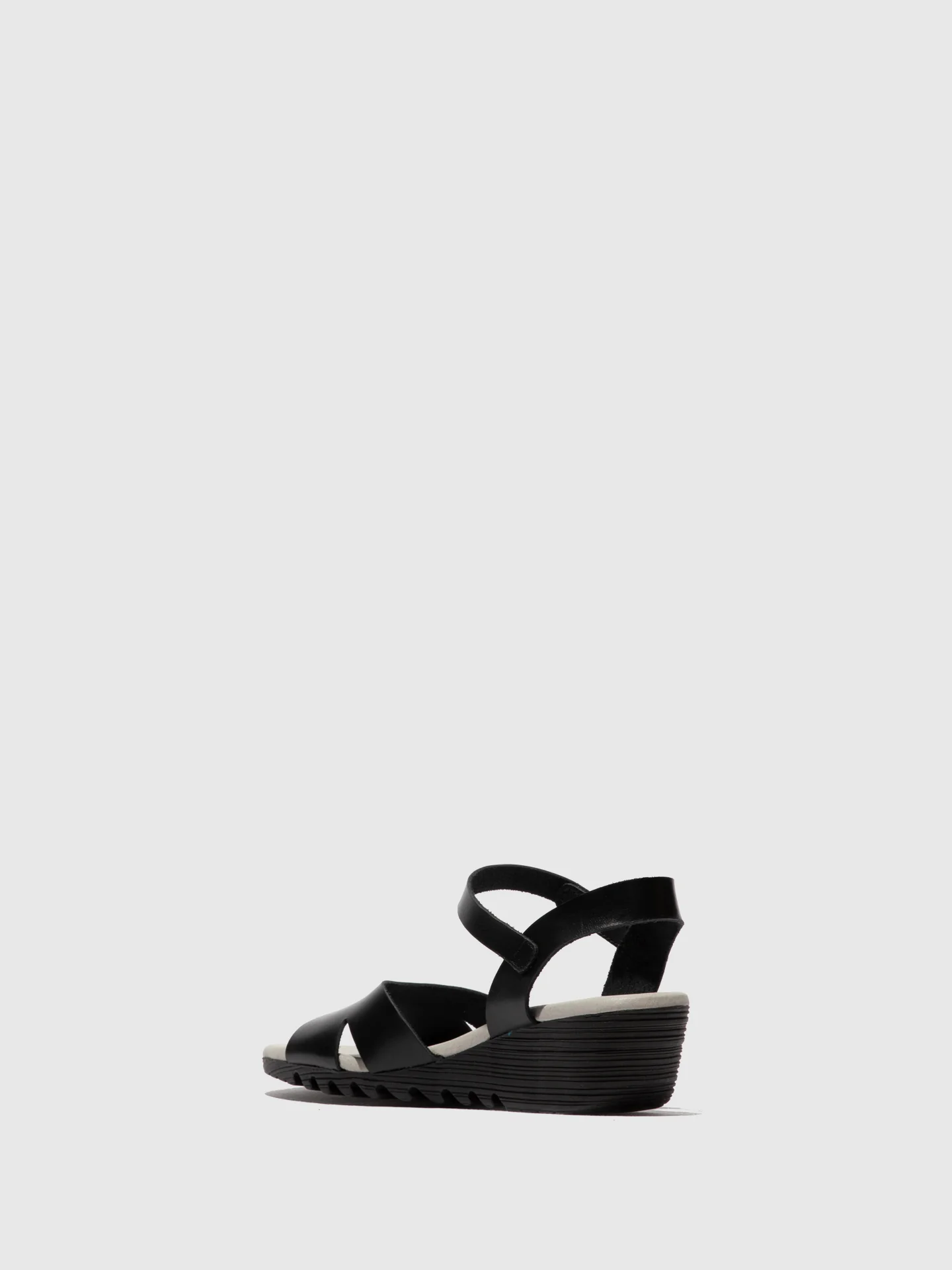Sling-Back Sandals OLLA446FLY BLACK - Image 3