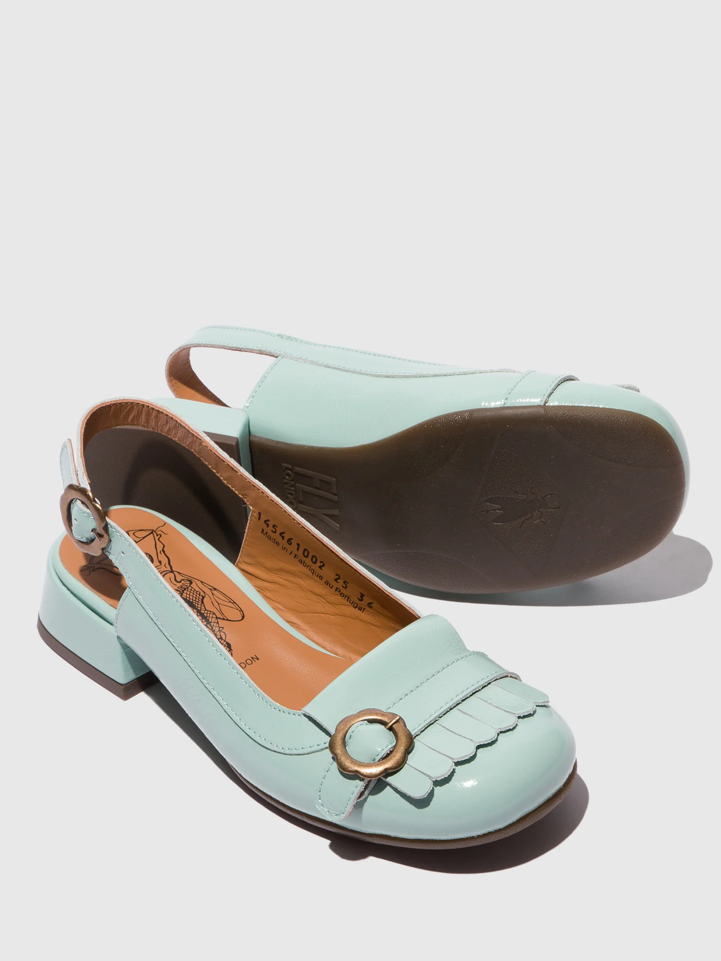 Sling-Back Sandals CELY461FLY SPEARMINT - Image 4