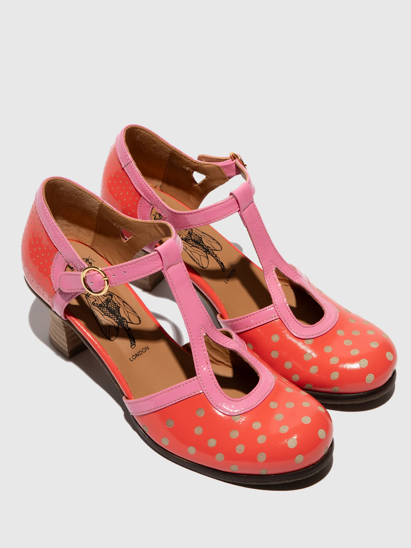 Mary Jane Shoes BLEF462FLY SCARLET/PINK - Image 4