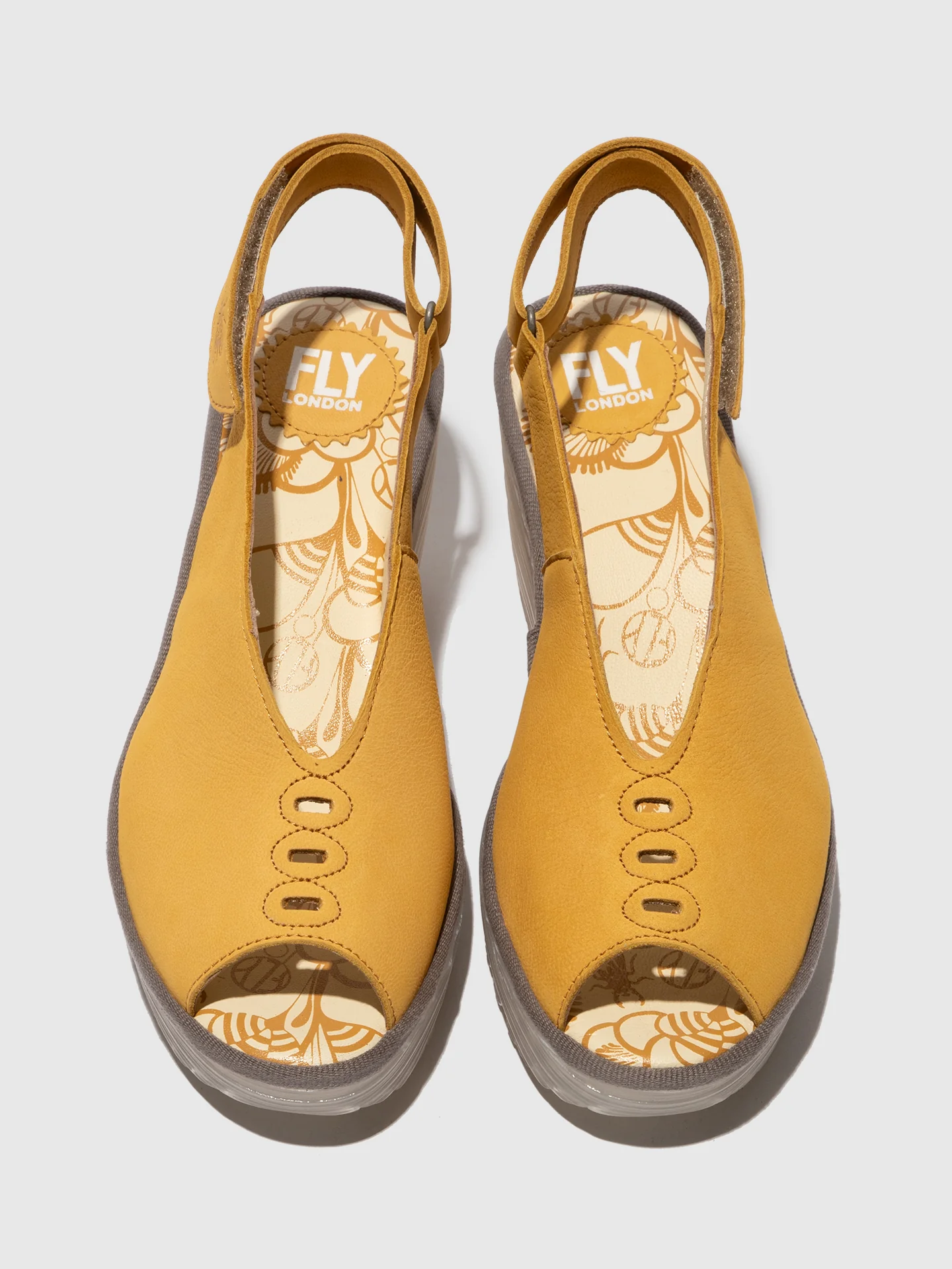 Sling-Back Sandals YEAY387FLY BUMBLEBEE - Image 4