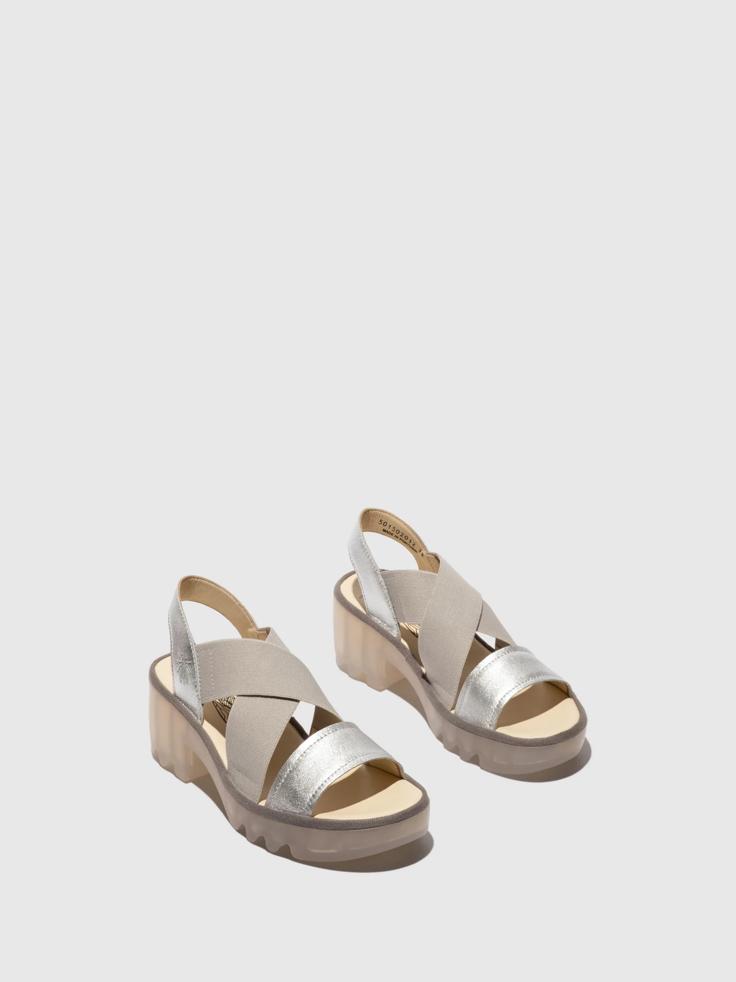 Crossover Sandals TAJI502FLY SILVER - Image 2