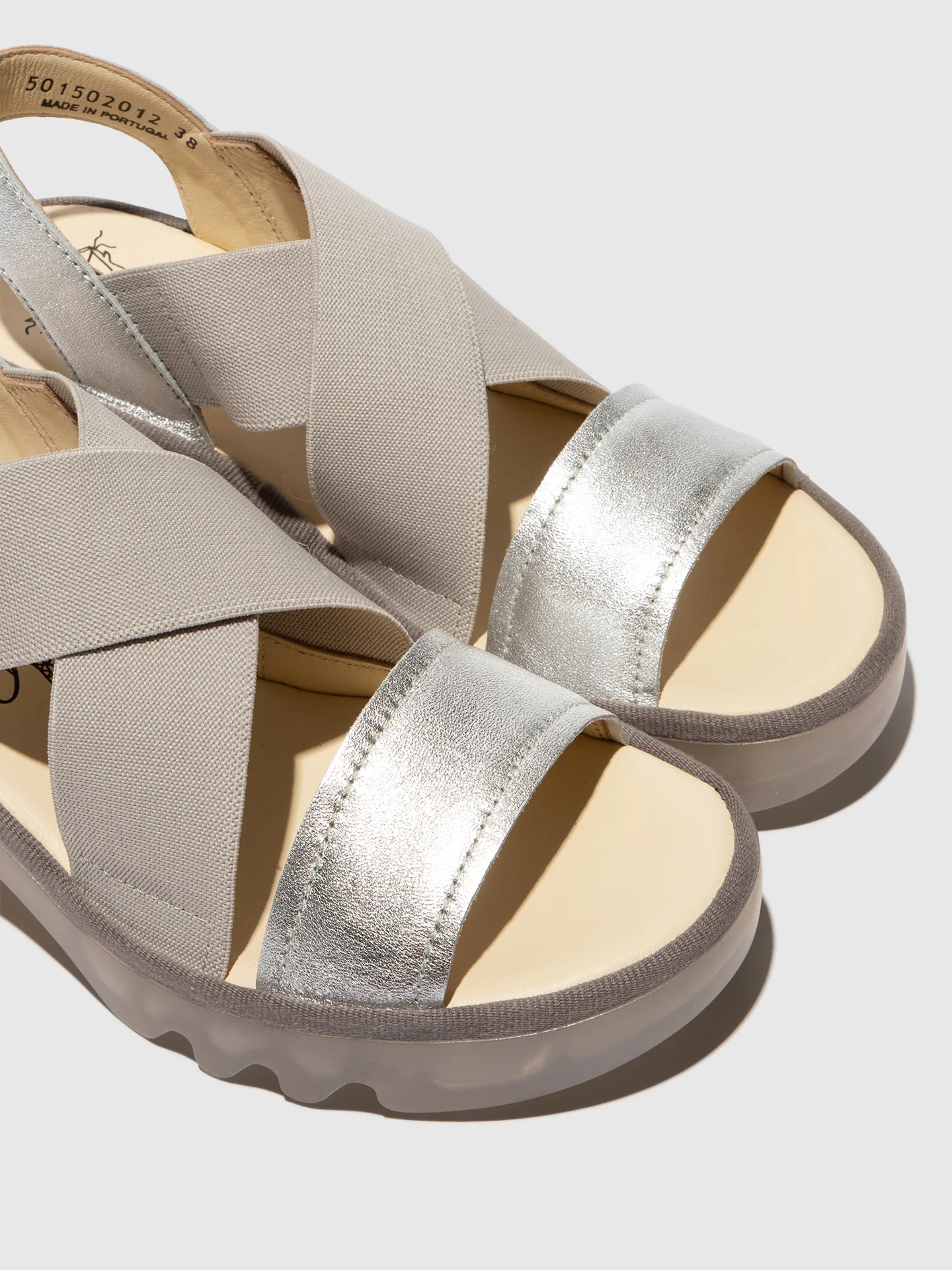 Crossover Sandals TAJI502FLY SILVER - Image 5