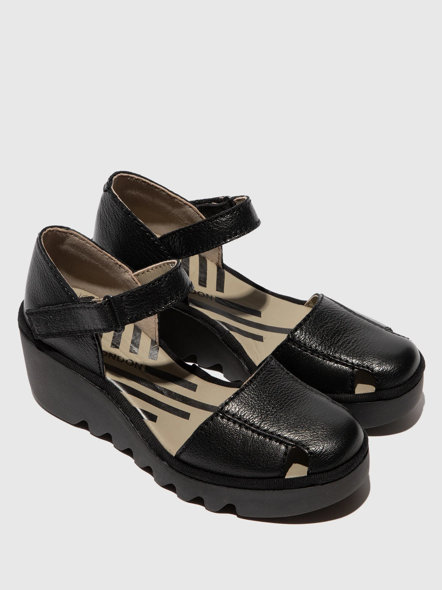 Velcro Sandals BLEY608FLY BLACK - Image 4