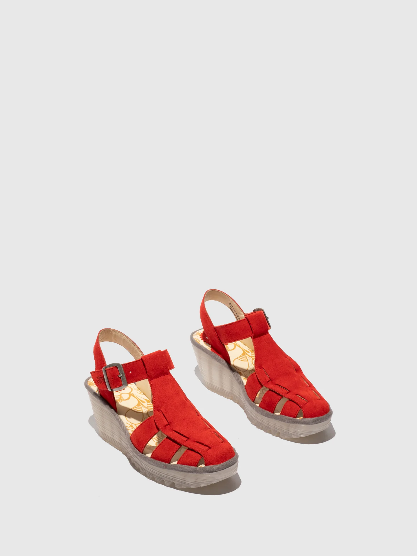 Buckle Sandals YERU619FLY SCARLET - Image 2