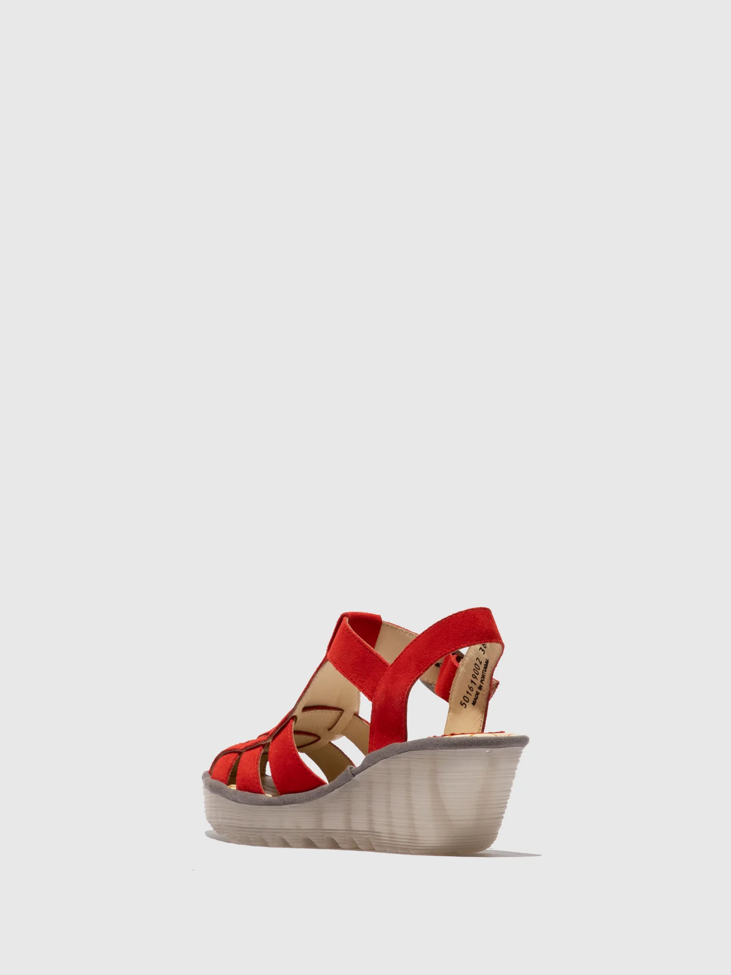 Buckle Sandals YERU619FLY SCARLET - Image 3