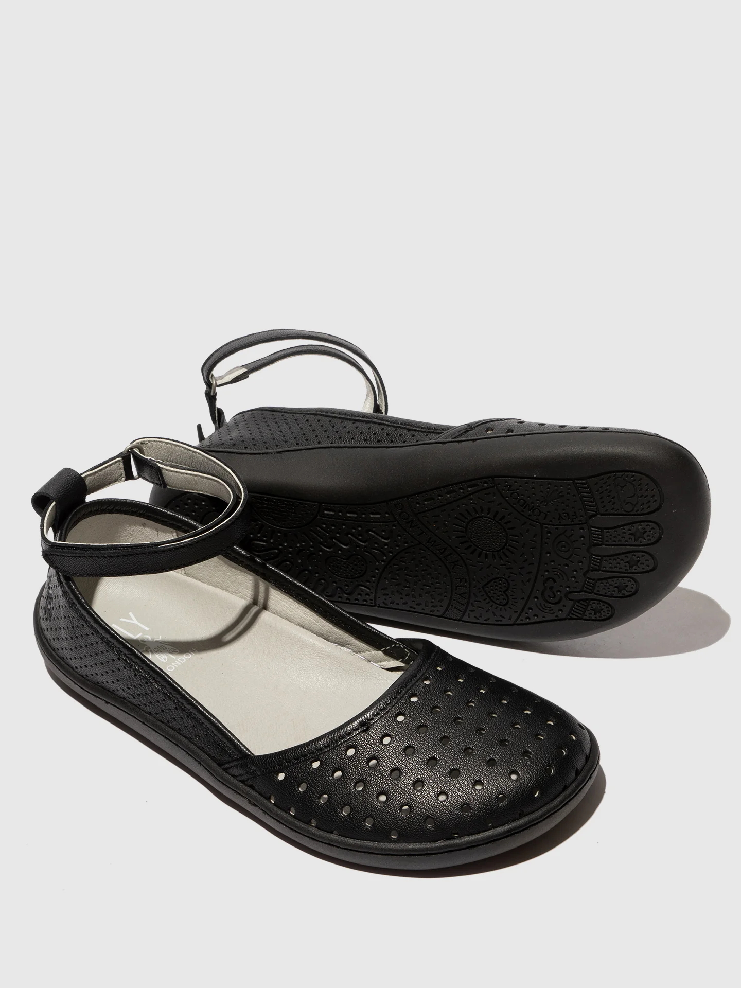 Velcro Shoes NICH753FLY BLACK - Image 4