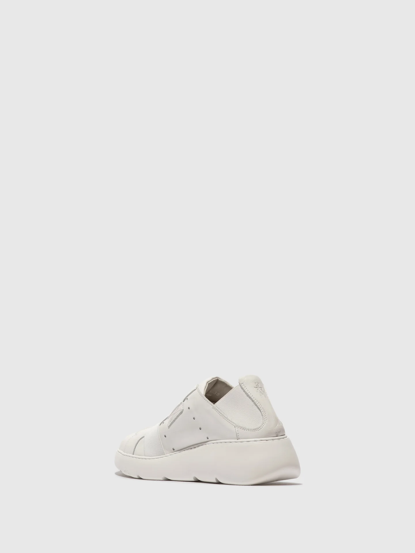 Elasticated Trainers JULK775FLY WHITE - Image 3