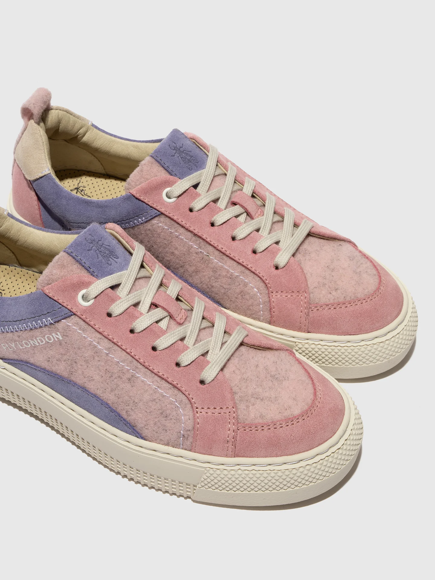 Low-Top Trainers TAIK687FLY PALE PINK/PALE PINK/VIOLET/OFFWHITE - Image 5