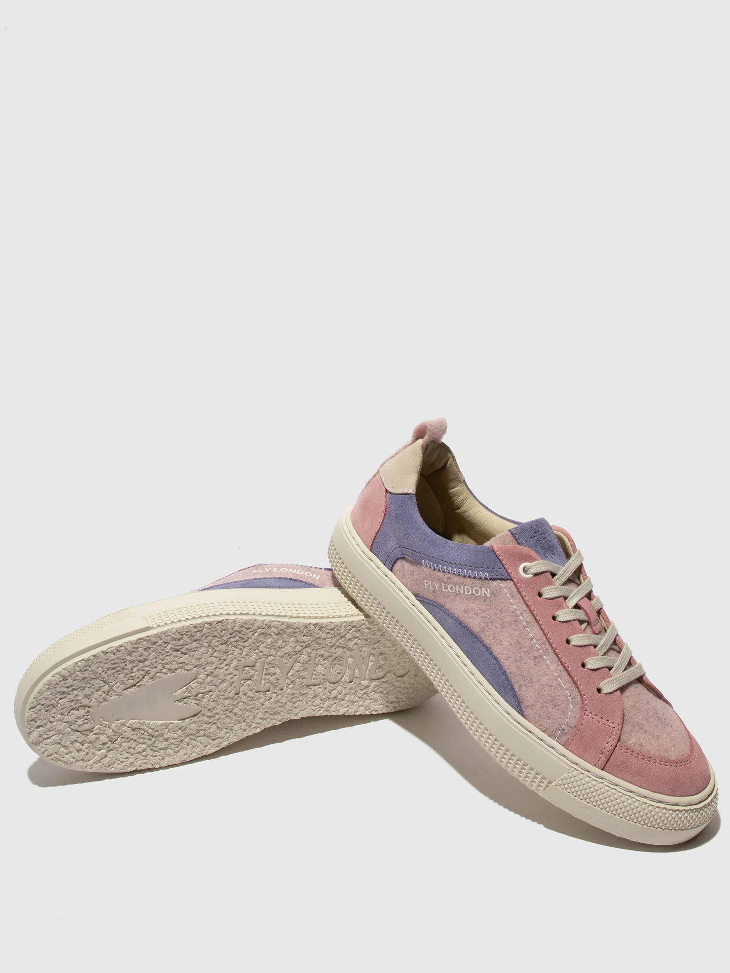 Low-Top Trainers TAIK687FLY PALE PINK/PALE PINK/VIOLET/OFFWHITE - Image 6
