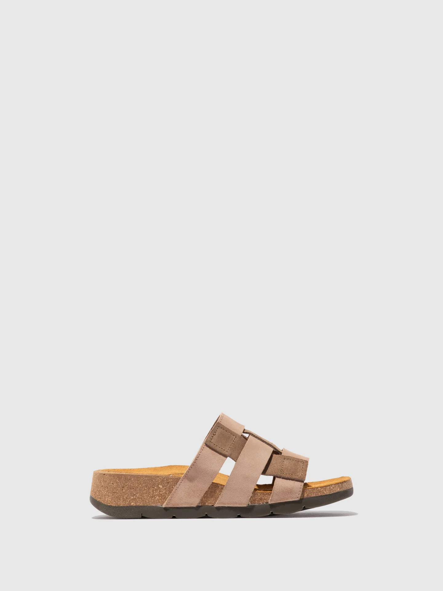 Slip-on Mules CAXE061FLY PALE PINK/TAUPE