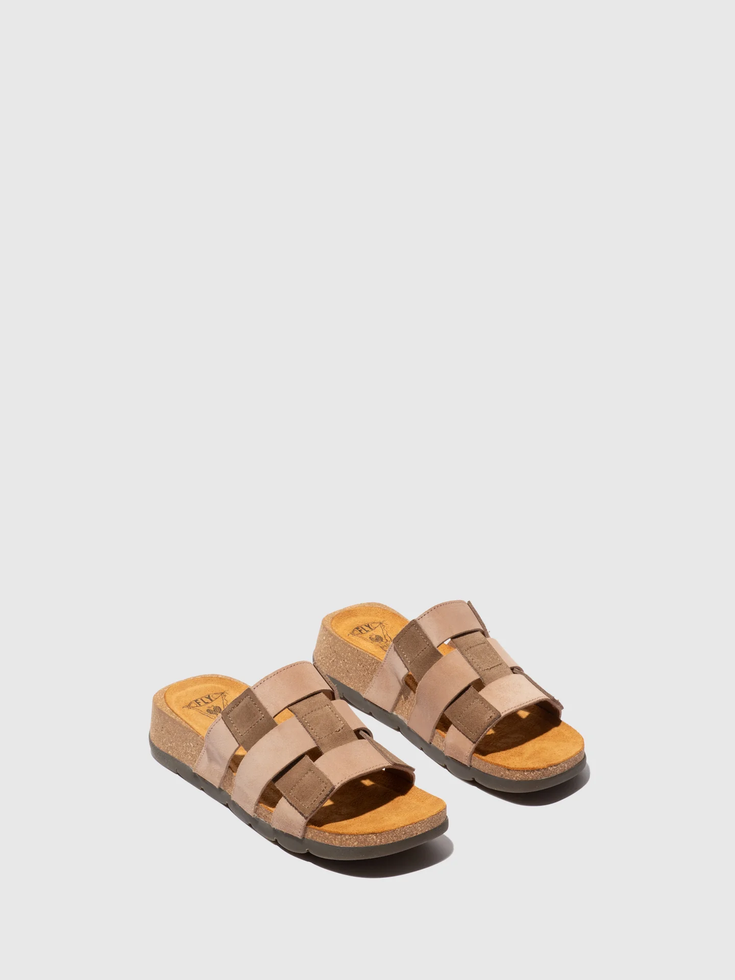 Slip-on Mules CAXE061FLY PALE PINK/TAUPE - Image 2