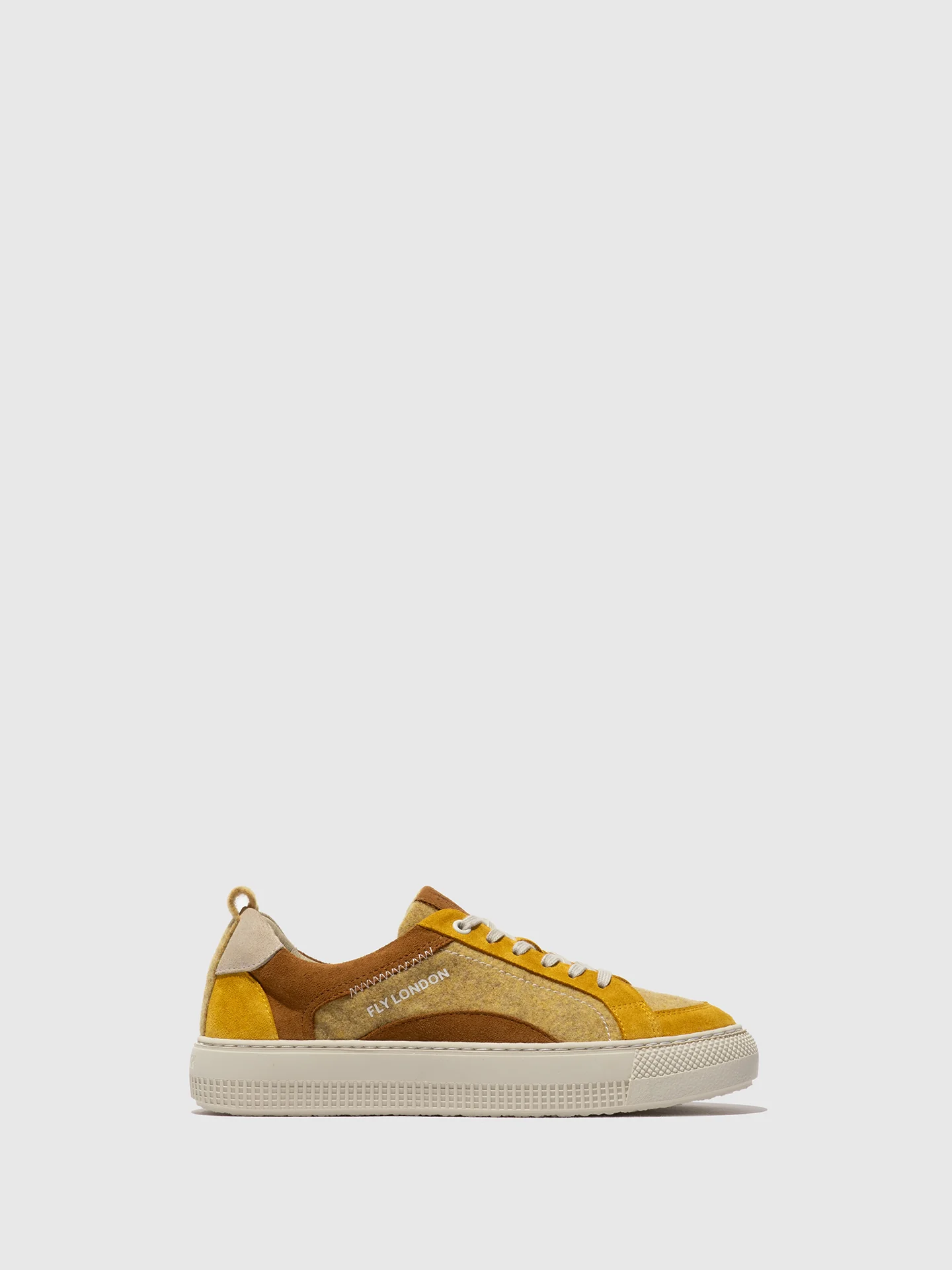 Low-Top Trainers TAIK687FLY PALE YELLOW/YELLOW/CAMEL/OFFWHITE