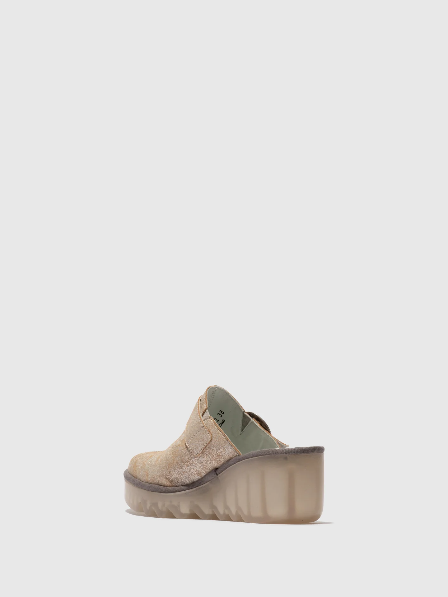 Round Toe Clogs BLOK586FLY PEARL - Image 3