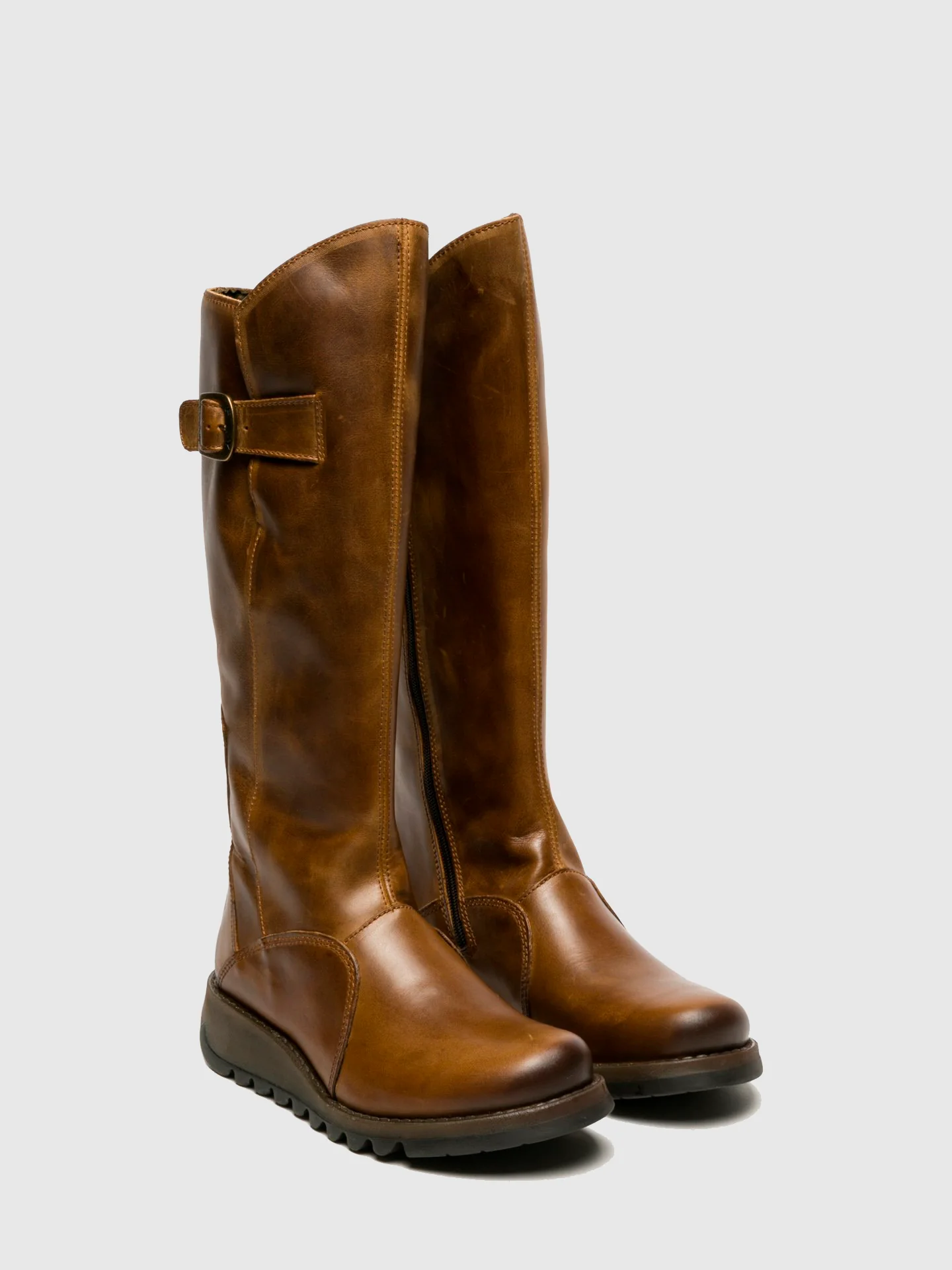 Zip Up Boots MOL 2 CAMEL - Image 2