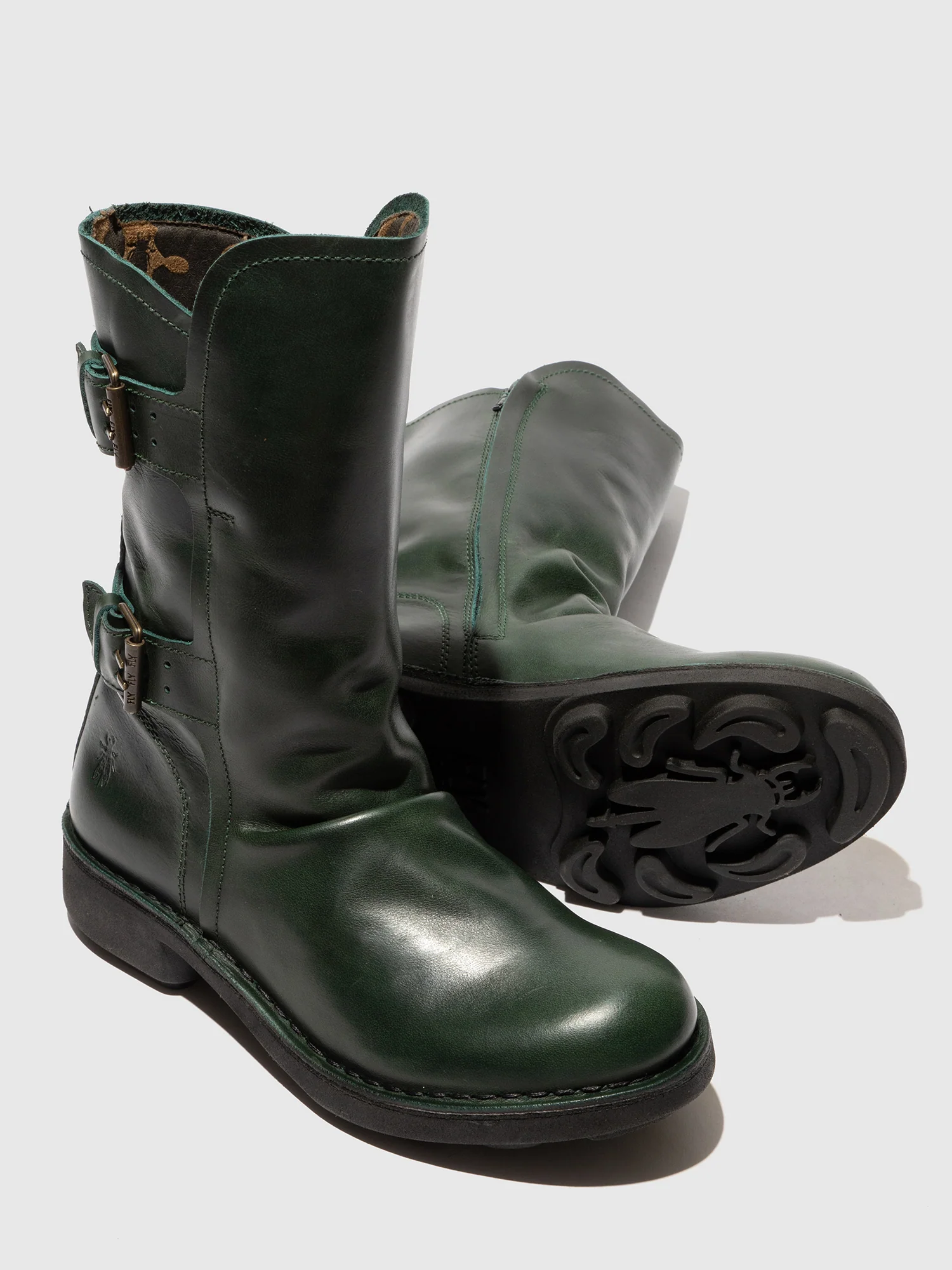 Buckle Ankle Boots NACH177FLY PETROL - Image 4