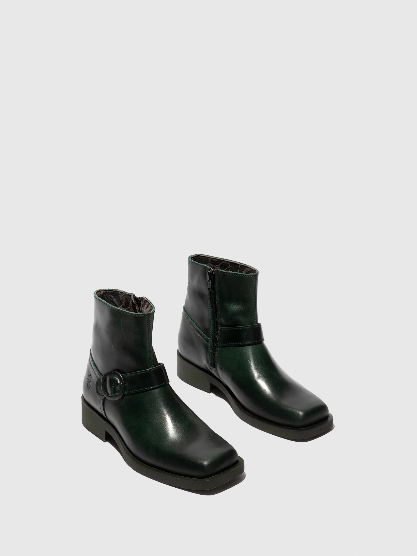 Buckle Ankle Boots RIFU327FLY PETROL - Image 2