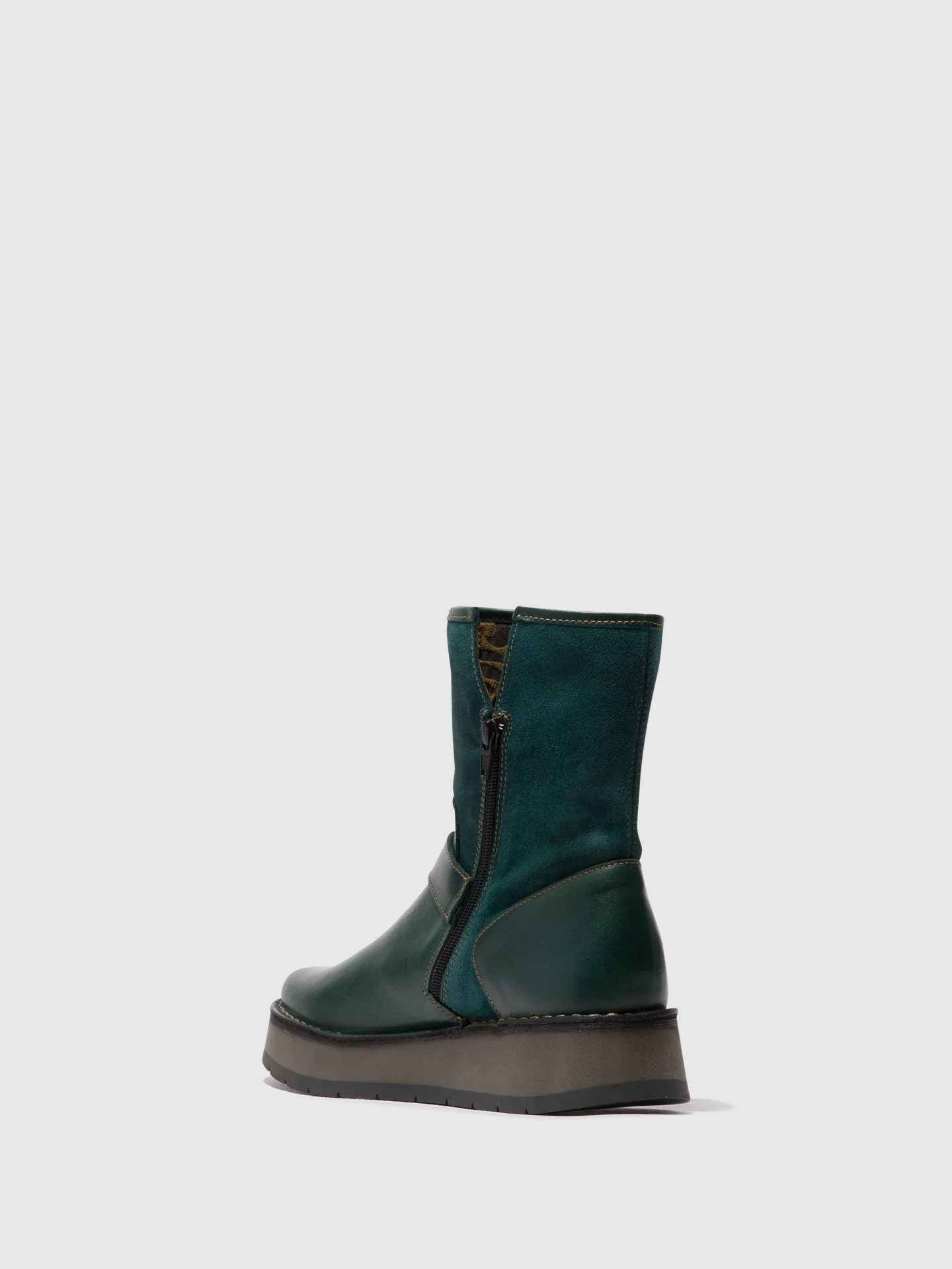 Buckle Ankle Boots RUTH101FLY PETROL - Image 3