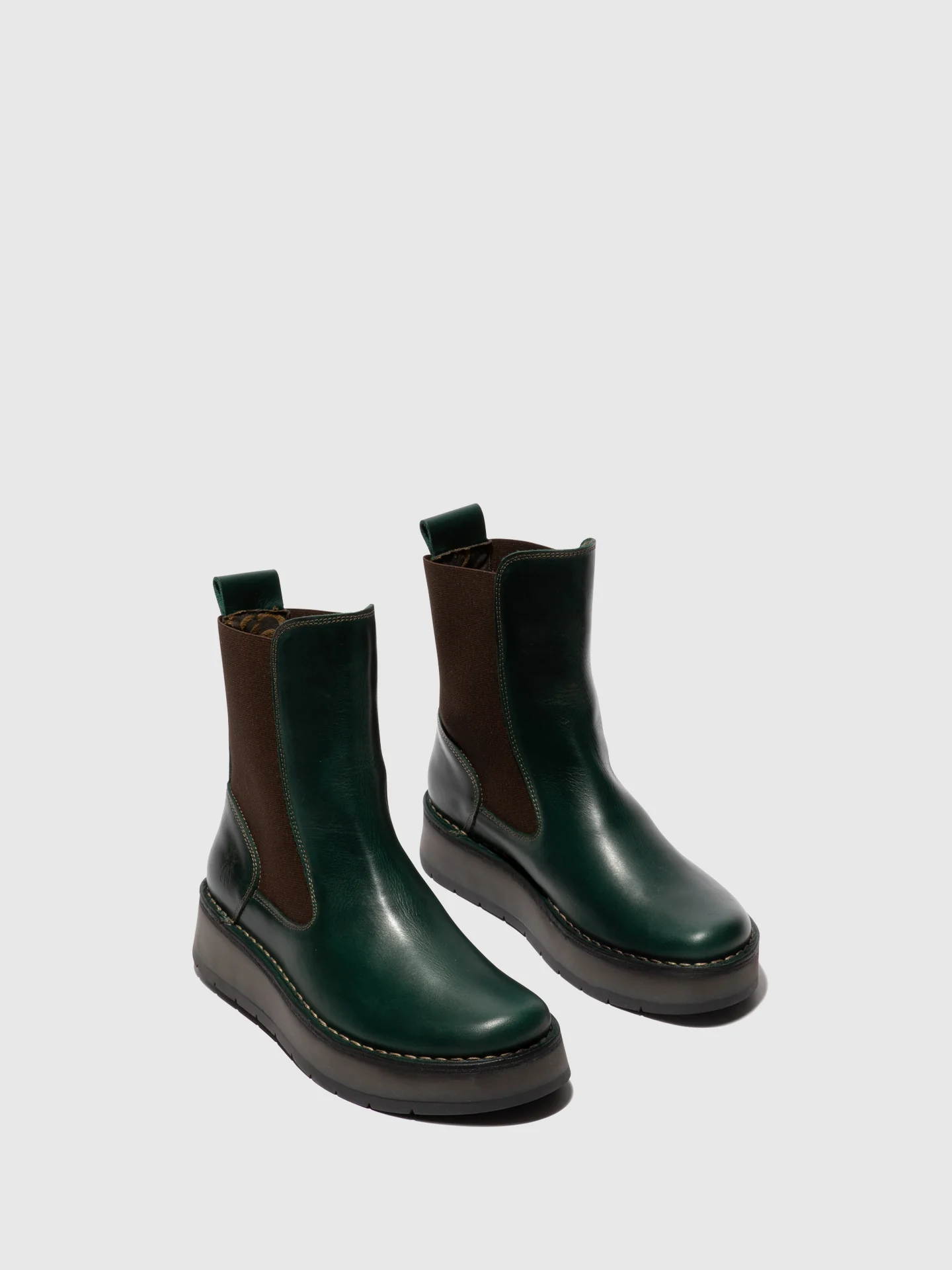 Chelsea Ankle Boots RUBA100FLY PETROL - Image 2