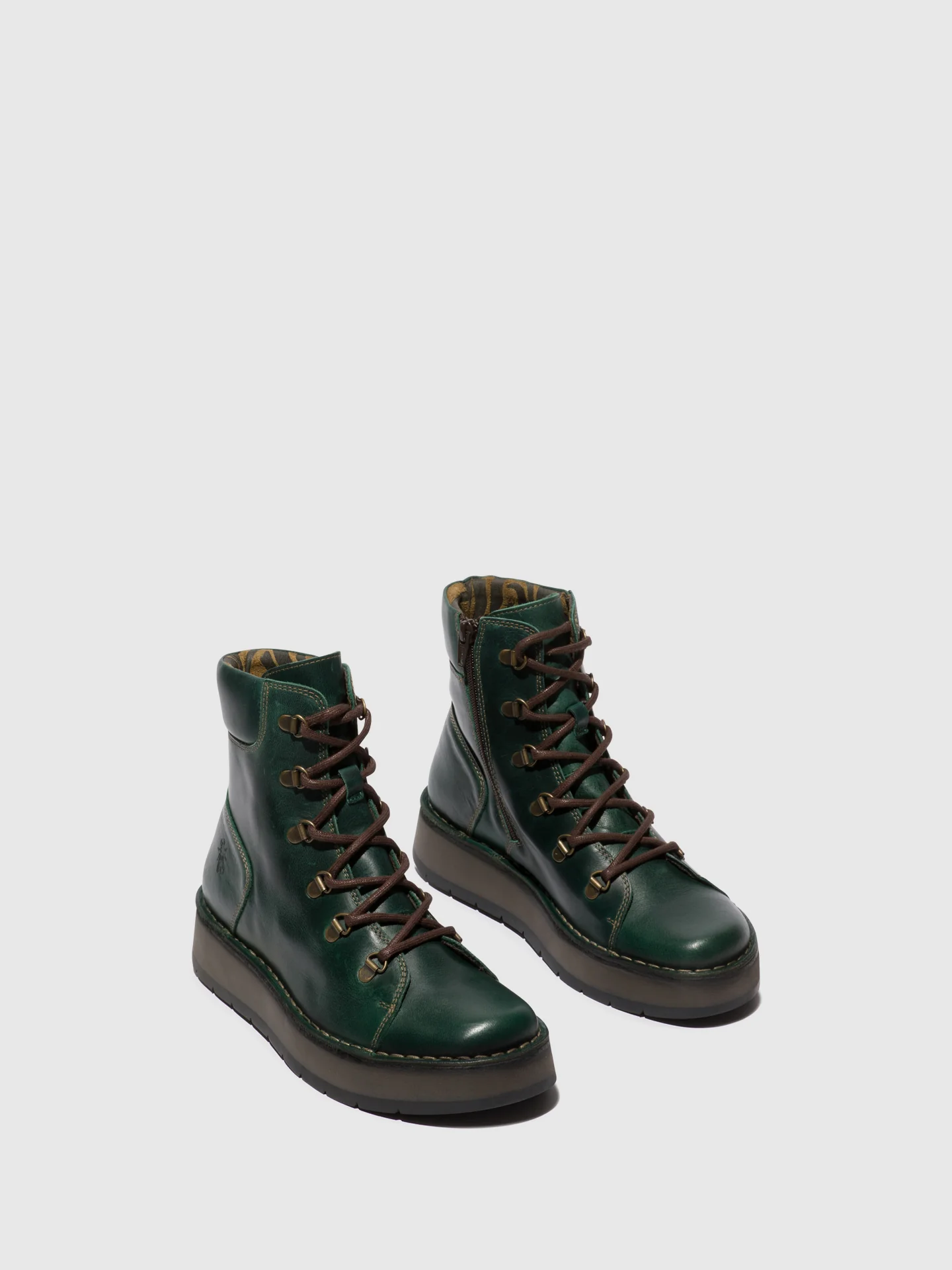 Lace-up Ankle Boots ROXY094FLY PETROL - Image 2