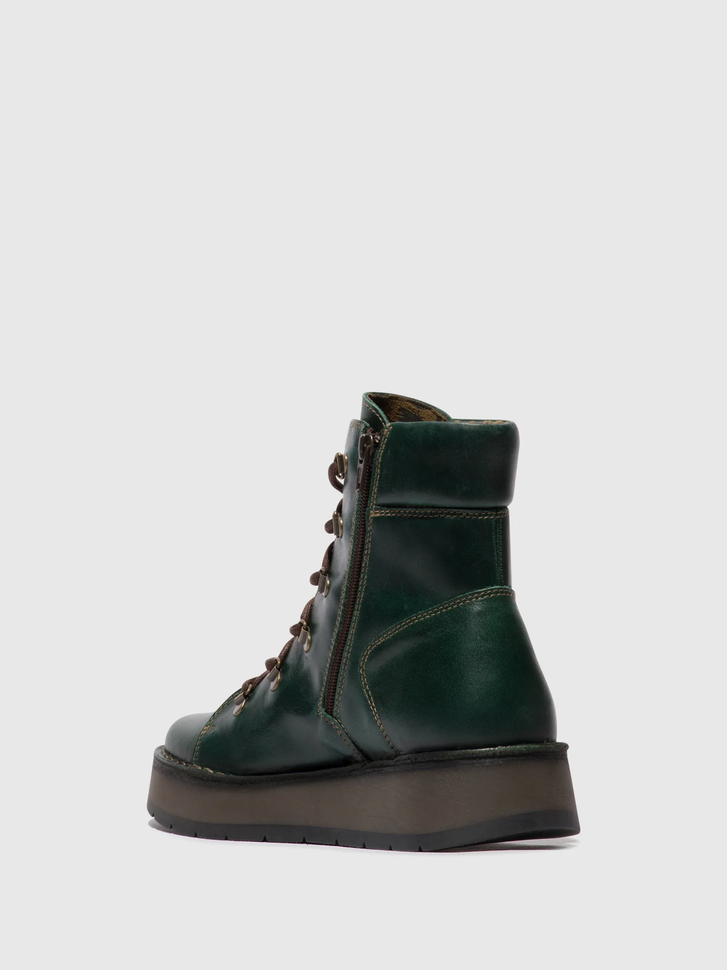 Lace-up Ankle Boots ROXY094FLY PETROL - Image 3