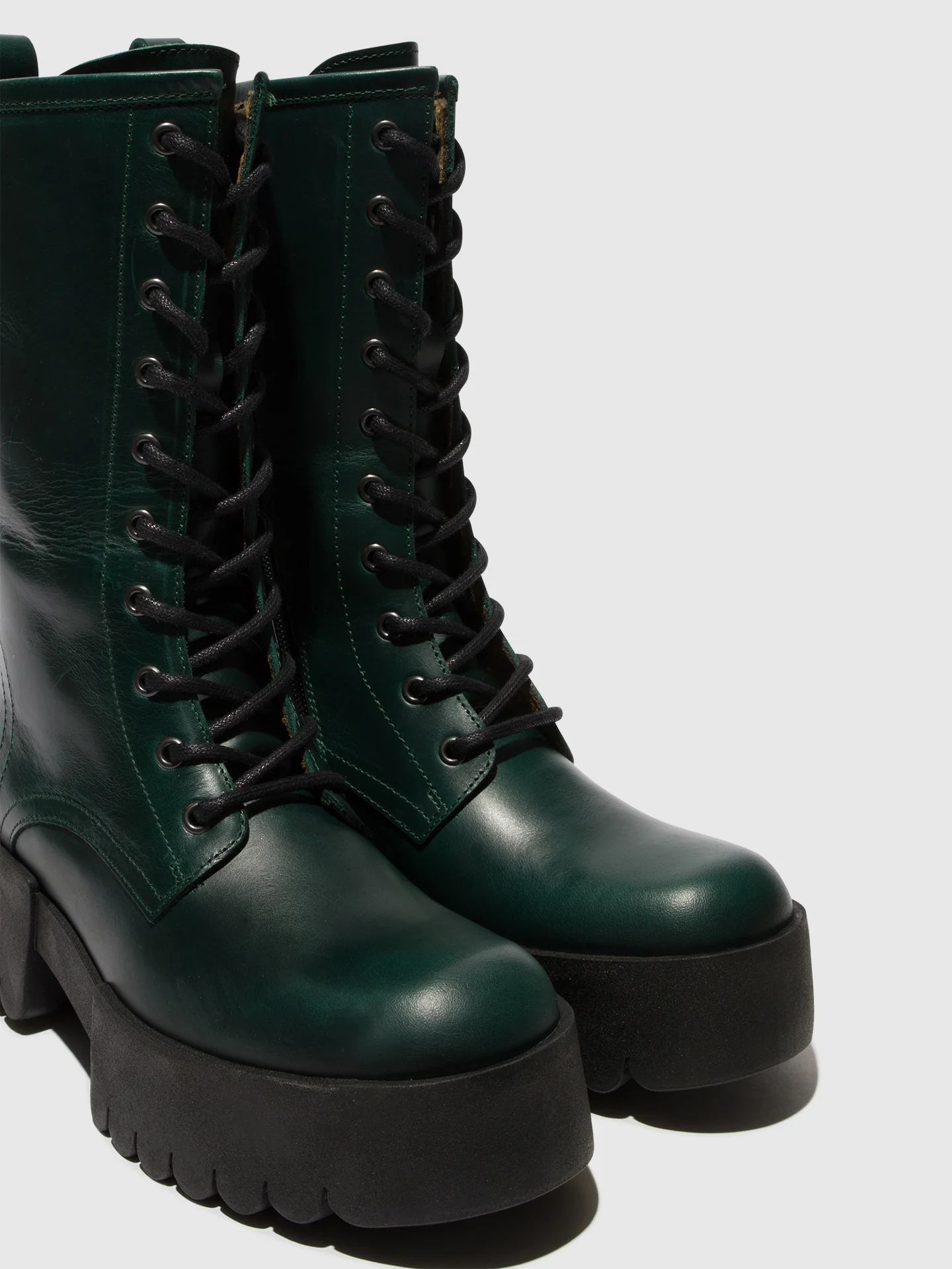 Lace-up Boots ELNA008FLY PETROL - Image 4