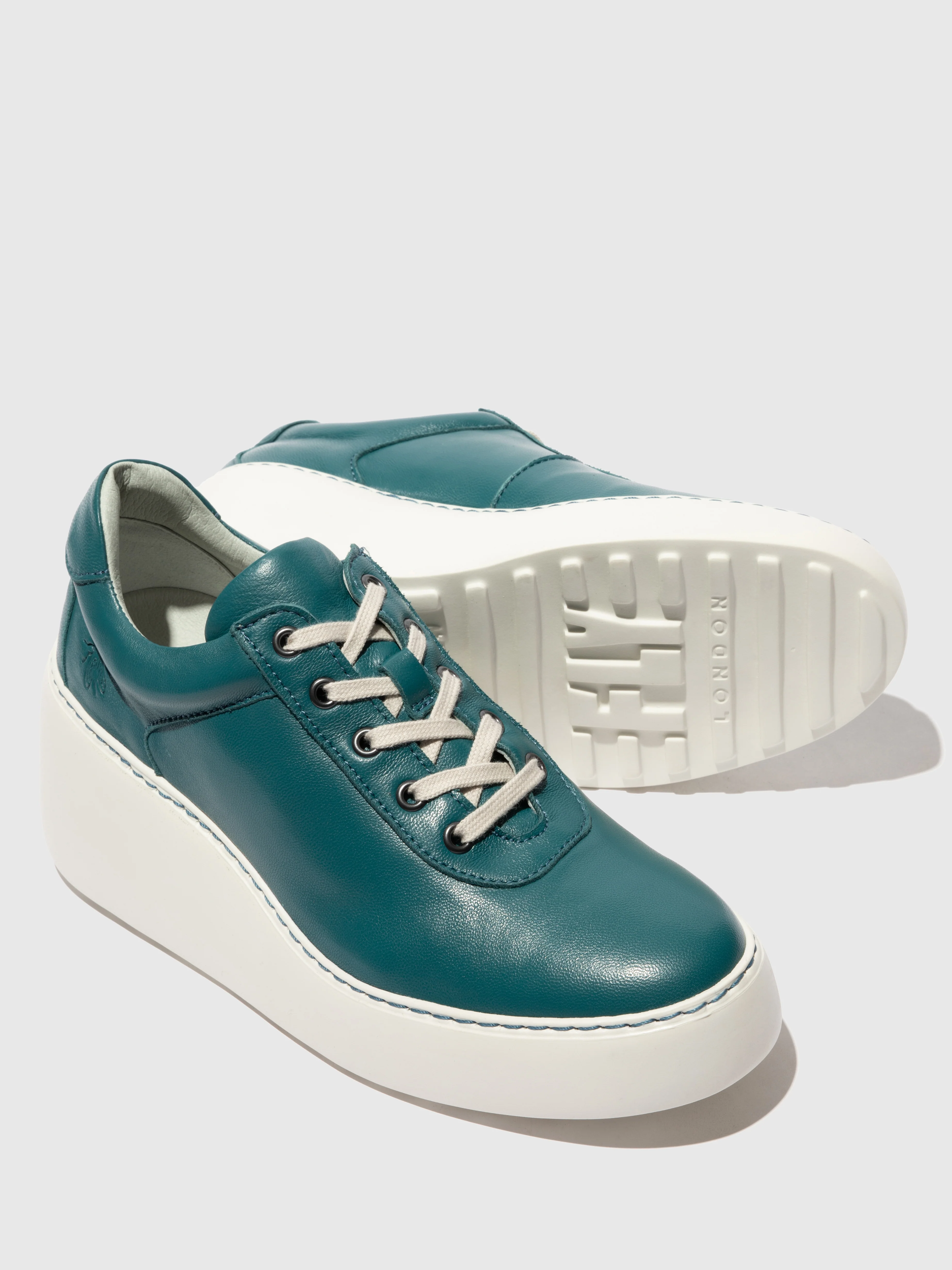 Lace-up Trainers DIPO638FLY PETROL - Image 4