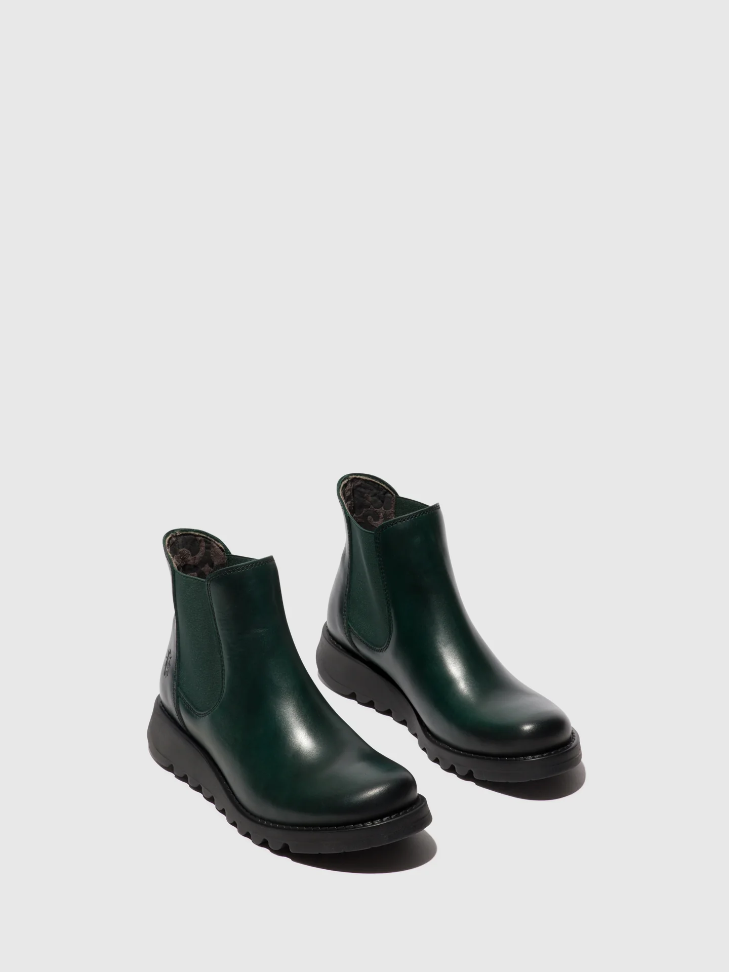 Chelsea Ankle Boots SALV PETROL (PETROL ELASTIC) - Image 2