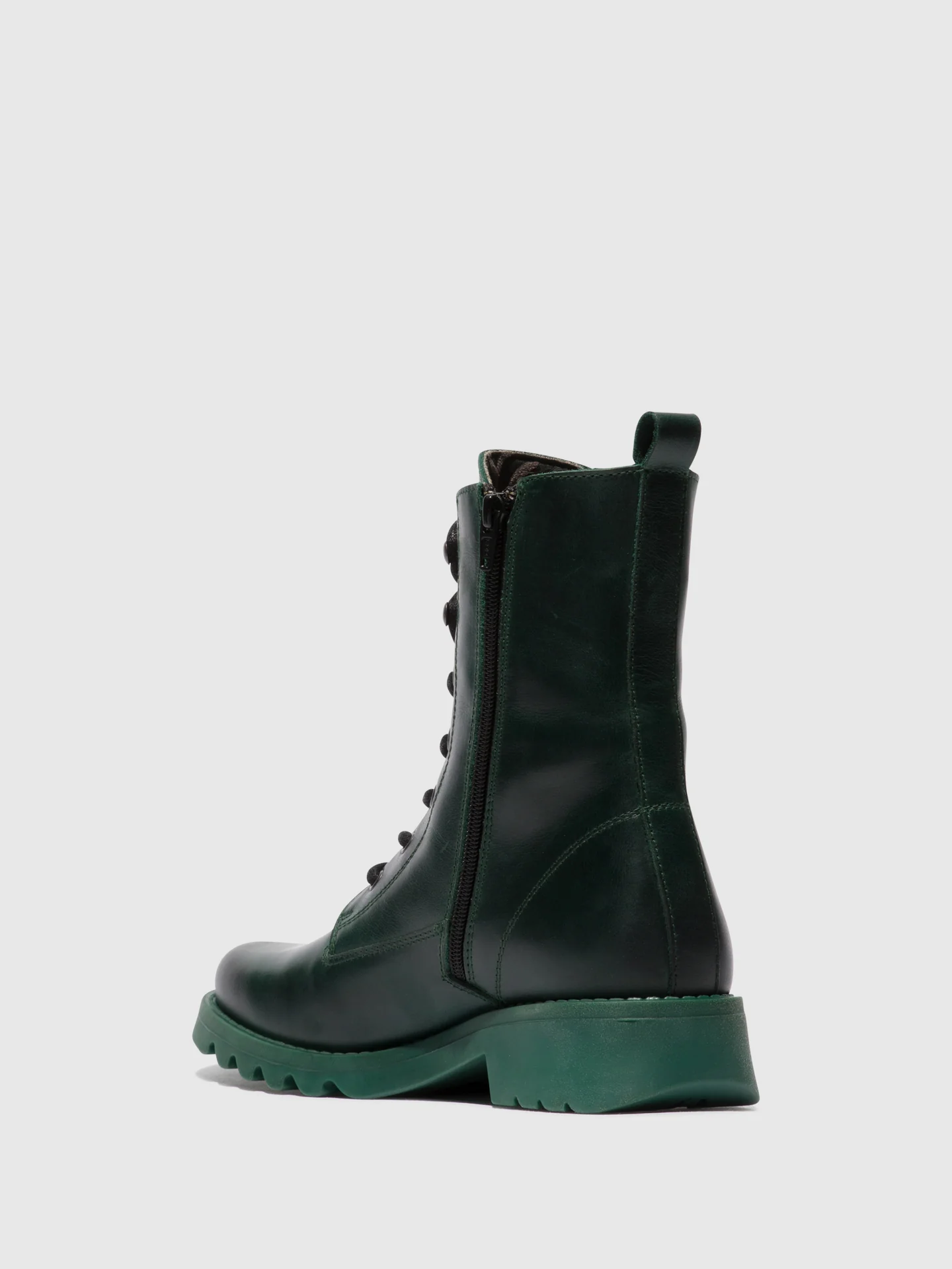 Lace-up Ankle Boots REID893FLY PETROL (PETROL SOLE) - Image 3
