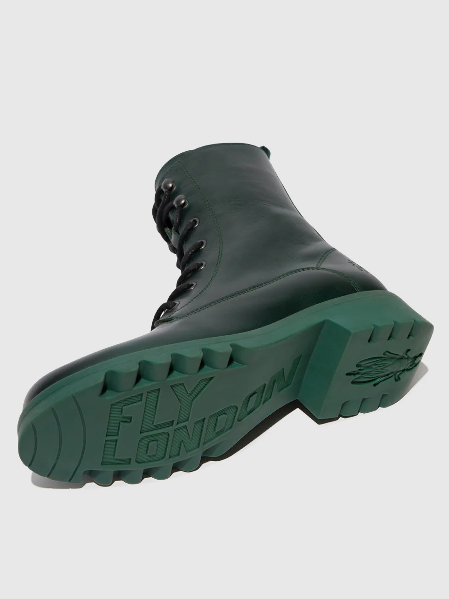 Lace-up Ankle Boots REID893FLY PETROL (PETROL SOLE) - Image 4