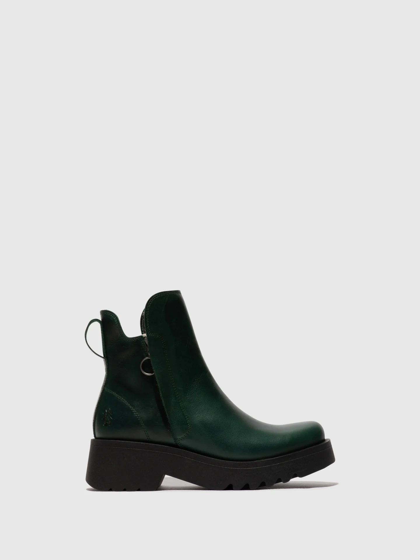 Zip Up Ankle Boots MUZZ977FLY PETROL