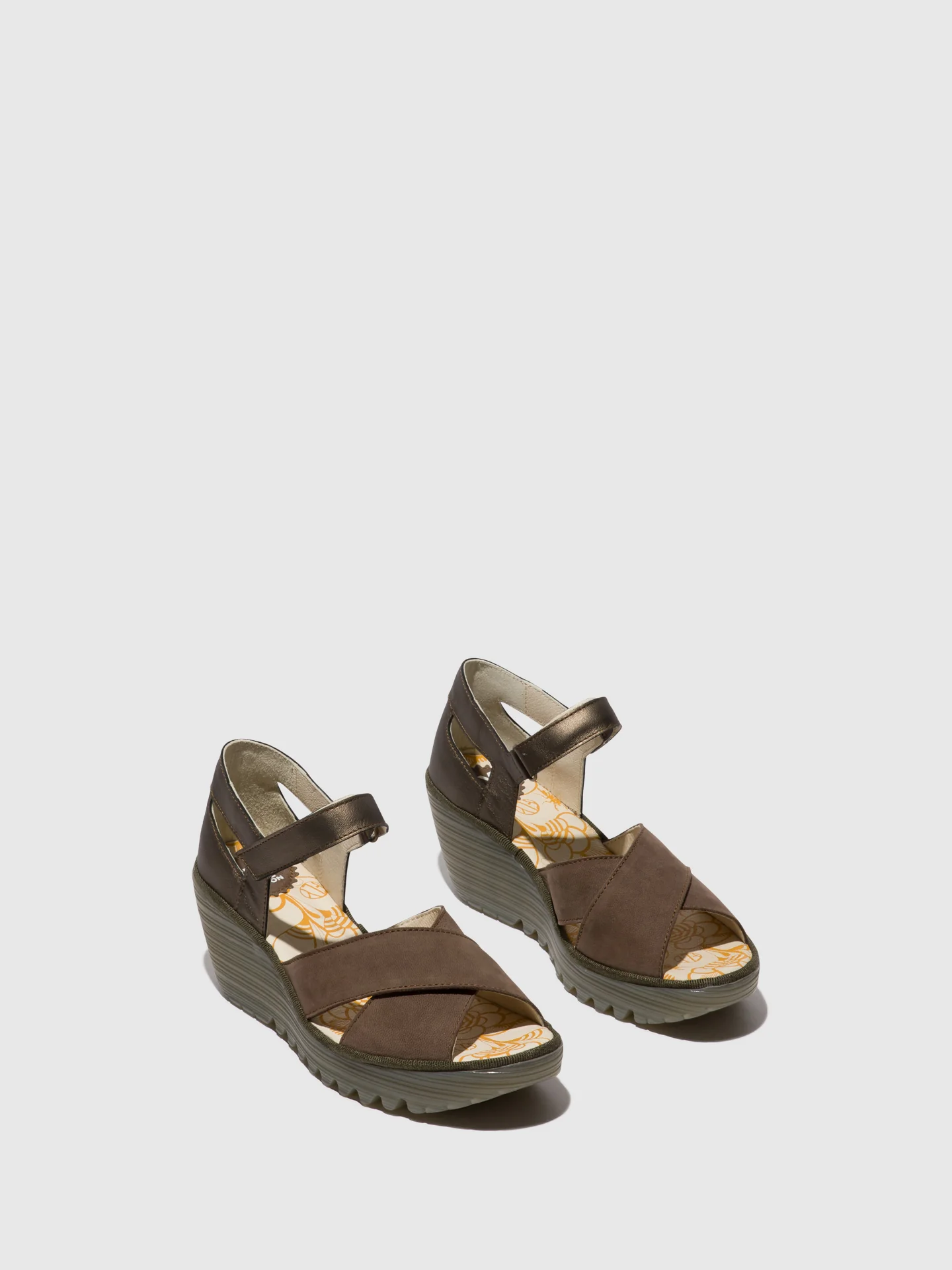 Ankle Strap Sandals YENT365FLY PEWTER - Image 2