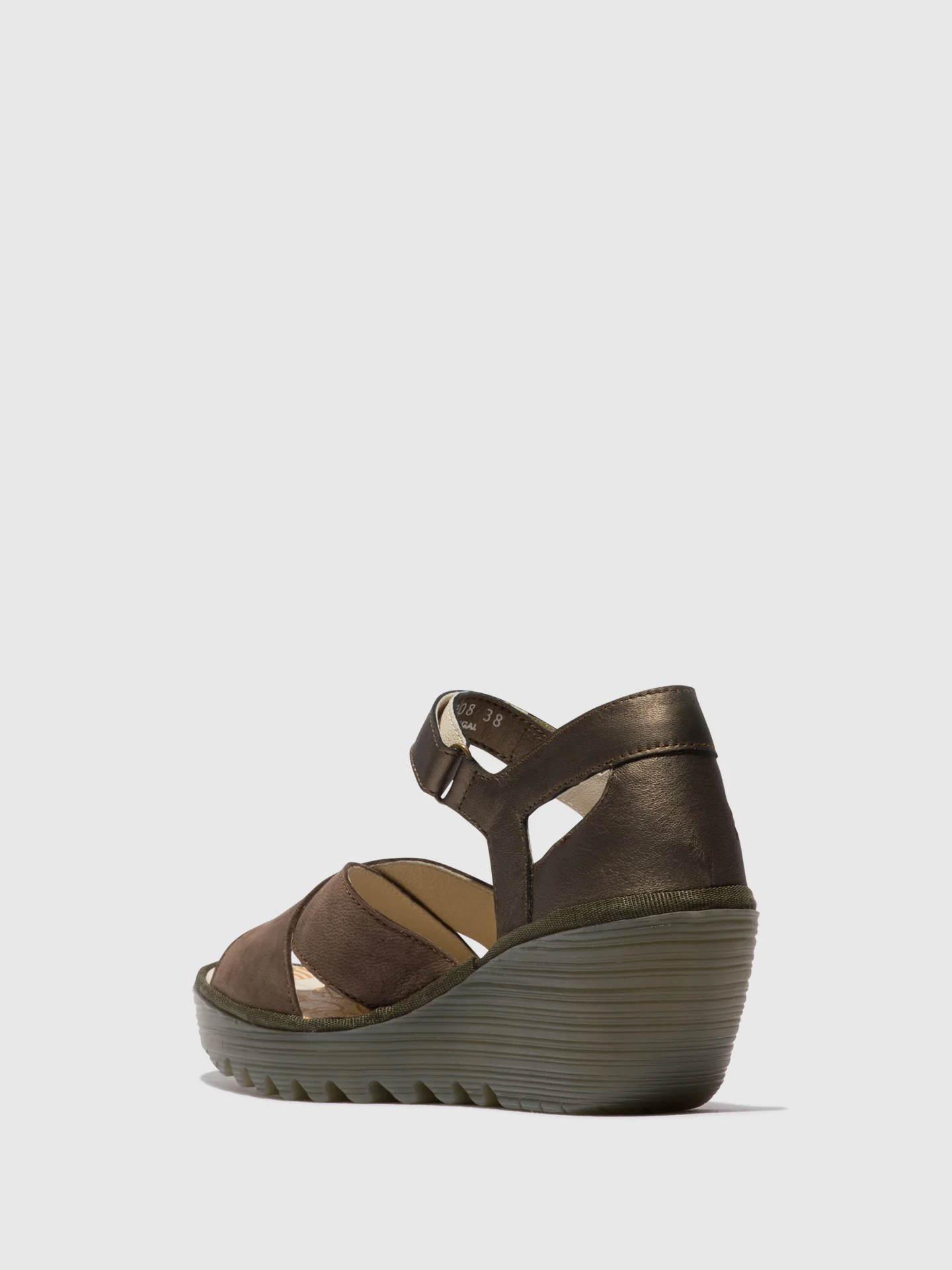 Ankle Strap Sandals YENT365FLY PEWTER - Image 3