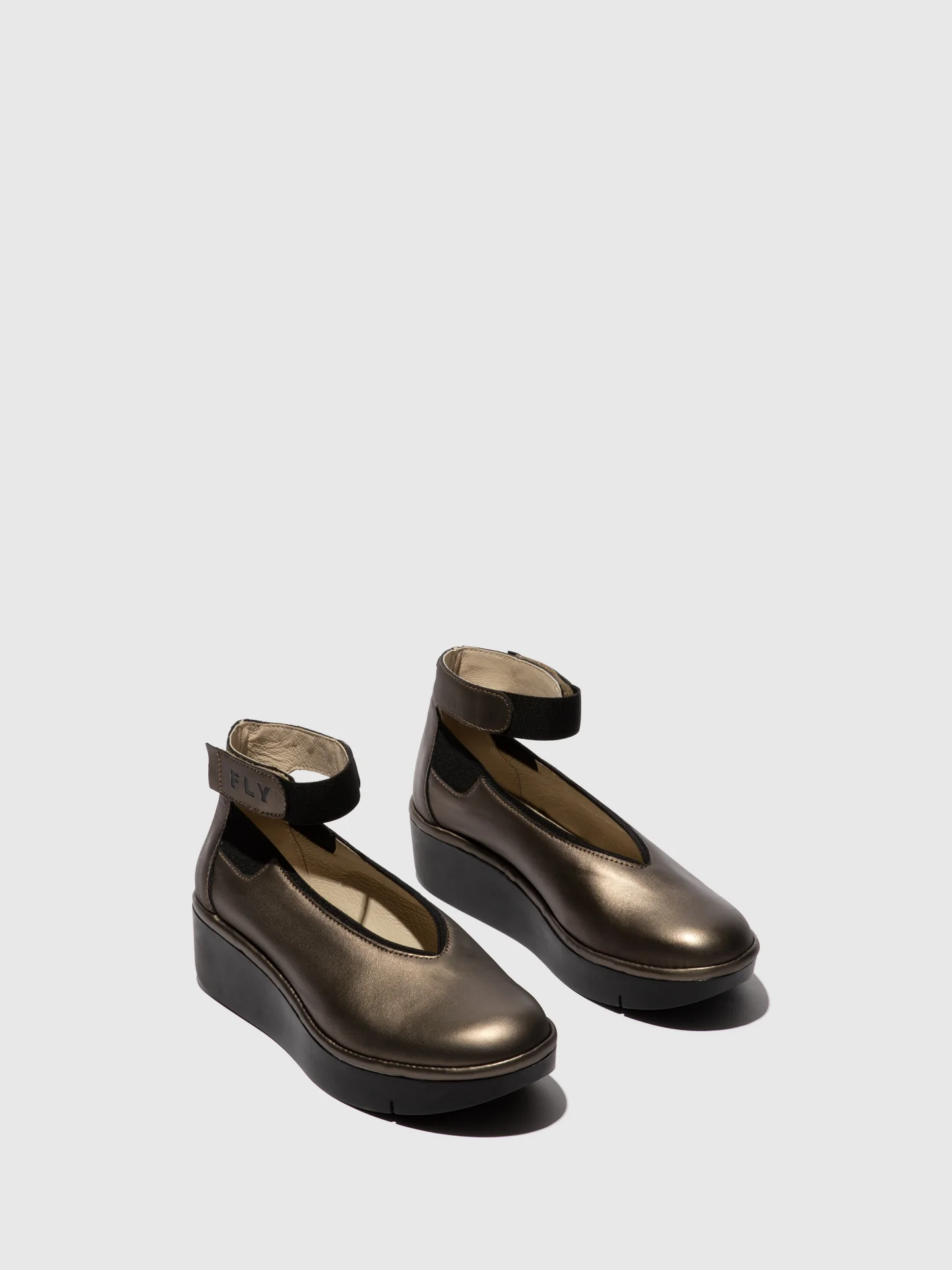 Ankle Strap Shoes JOZI499FLY PEWTER - Image 2