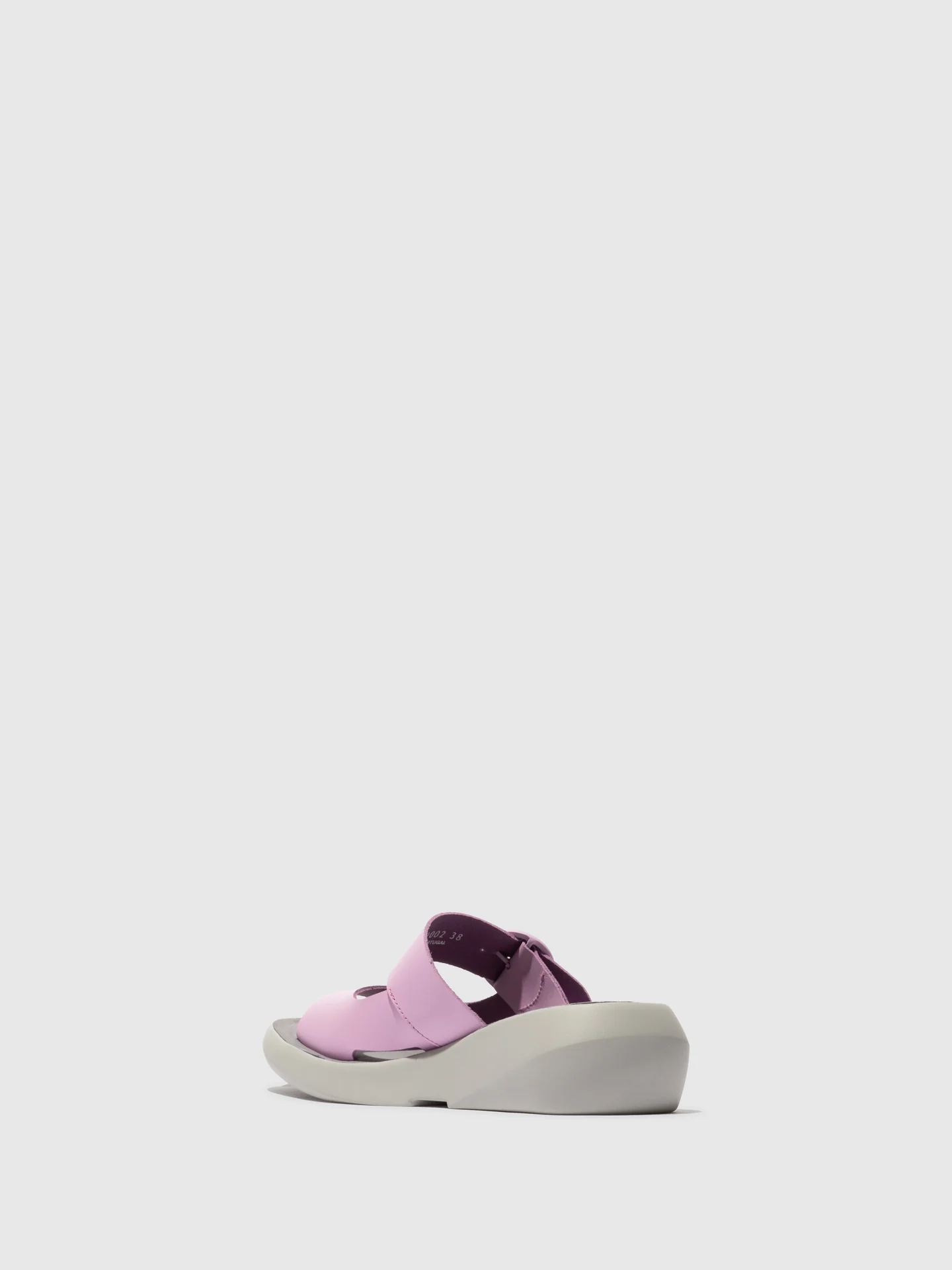 Buckle Mules BAFI029FLY PINK - Image 3