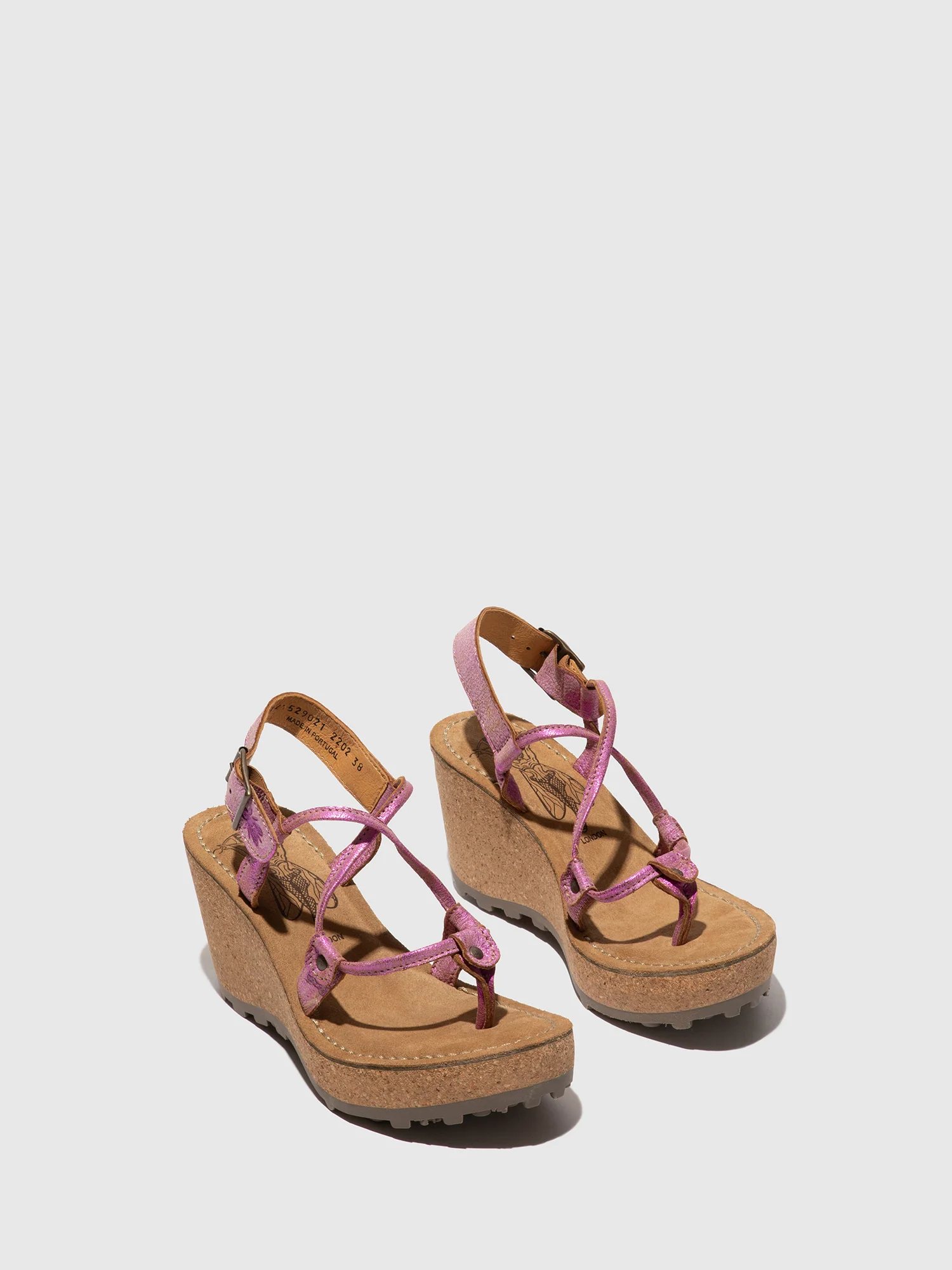 T-Strap Sandals GOSH PINK - Image 2