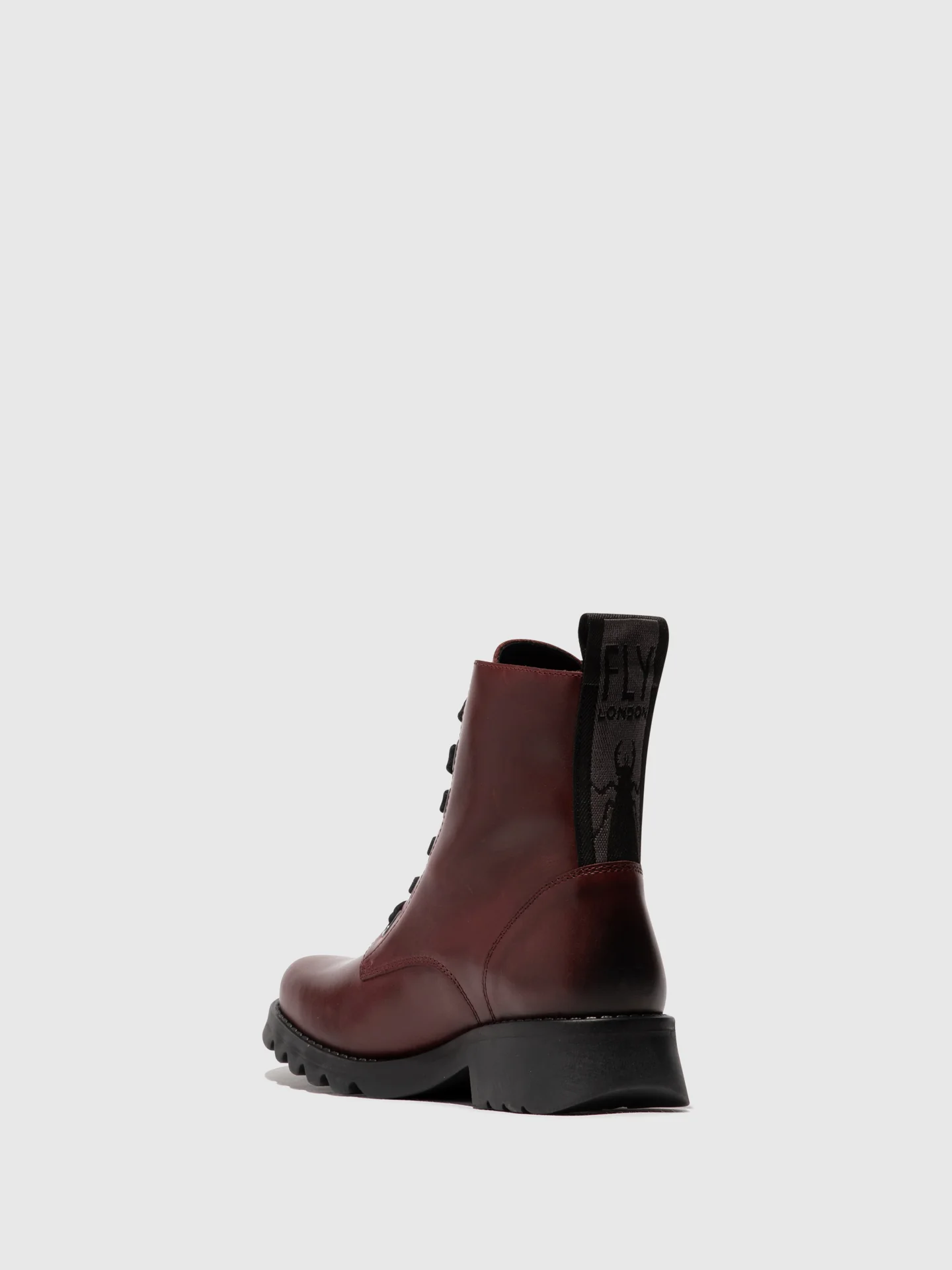 Lace-up Ankle Boots RAGI539FLY PURPLE (BLACK SOLE) - Image 3