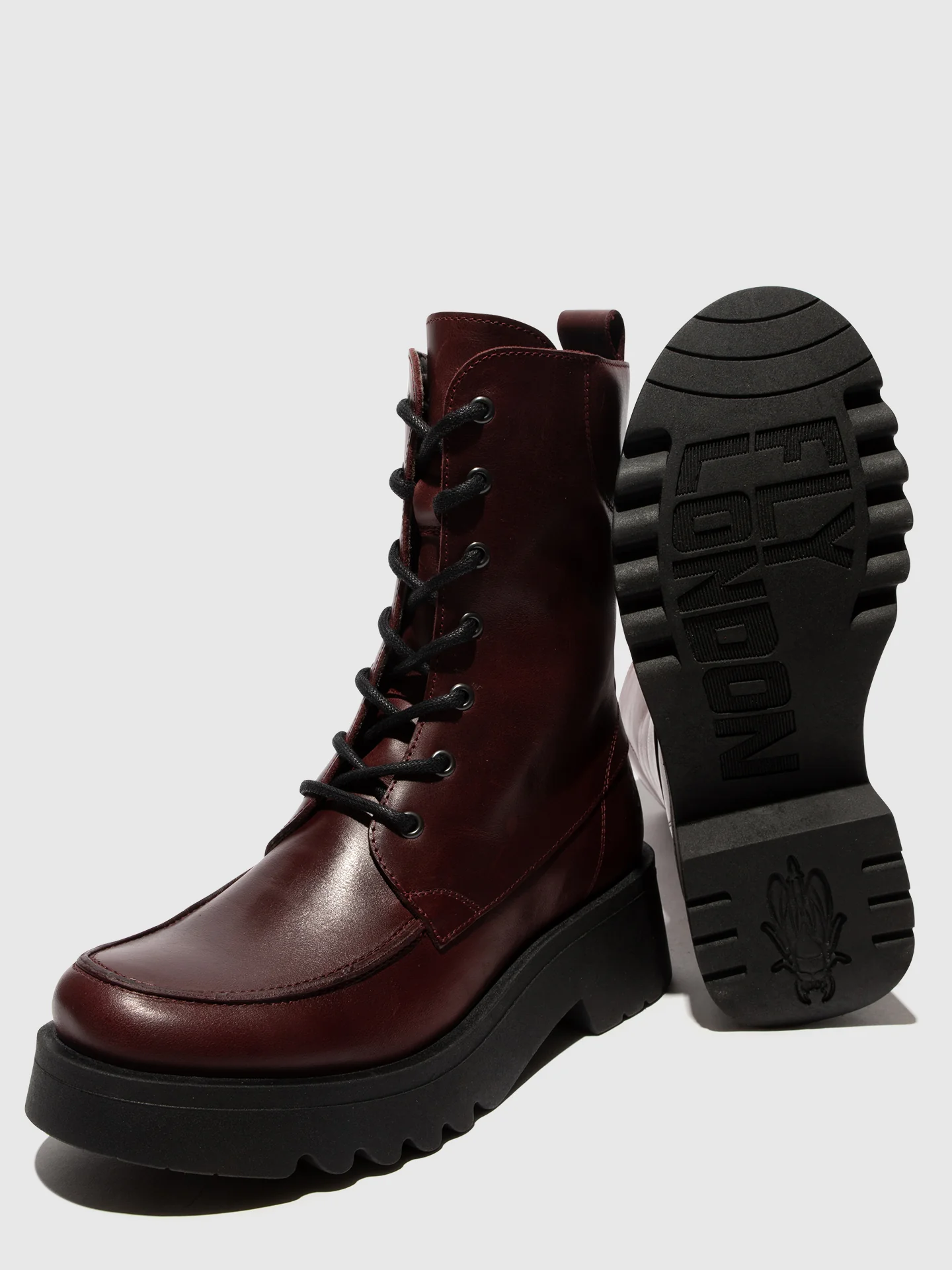 Lace-up Boots MORI990FLY PURPLE - Image 4