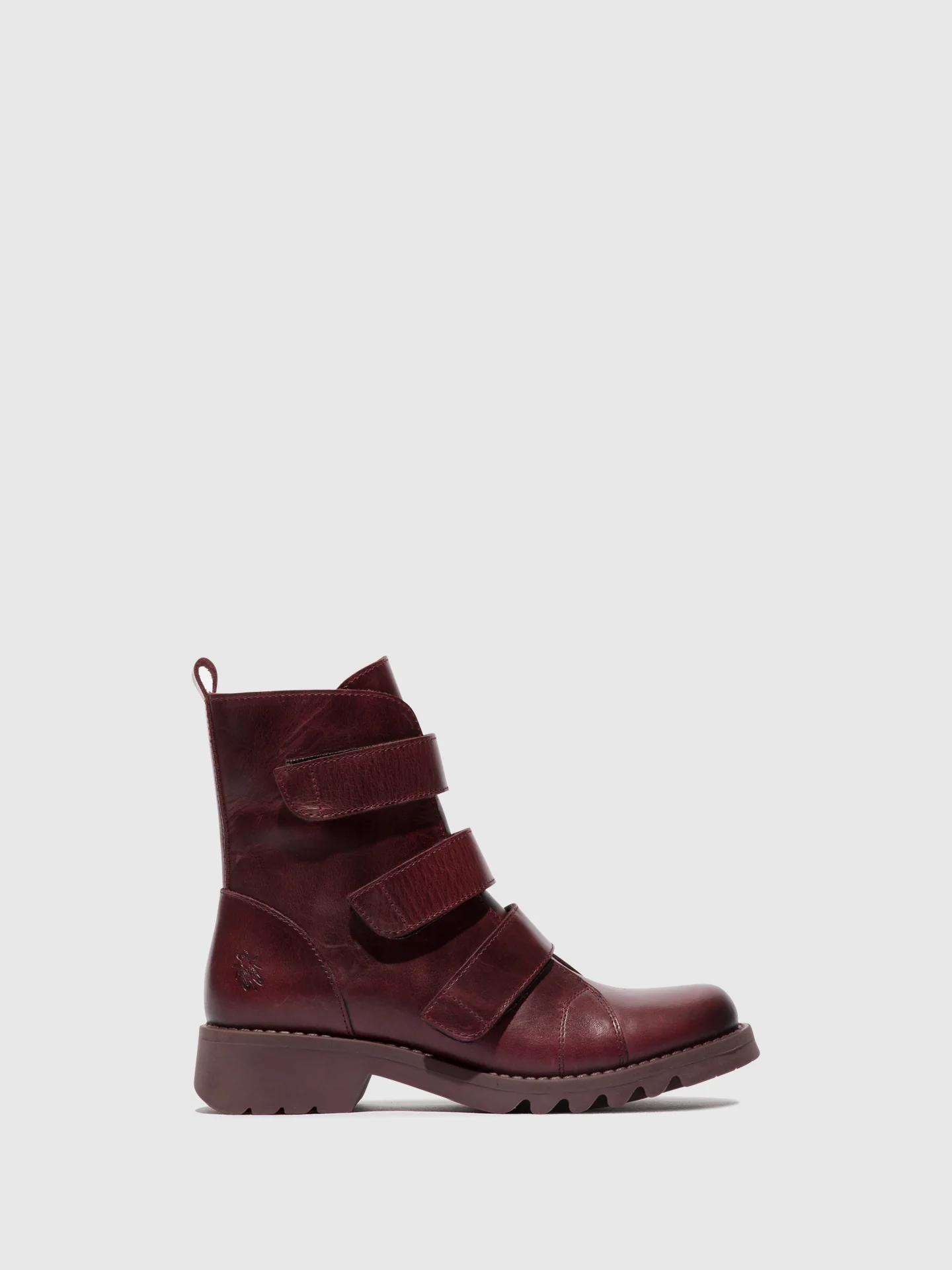 Velcro Ankle Boots RACH790FLY PURPLE (PURPLE SOLE)