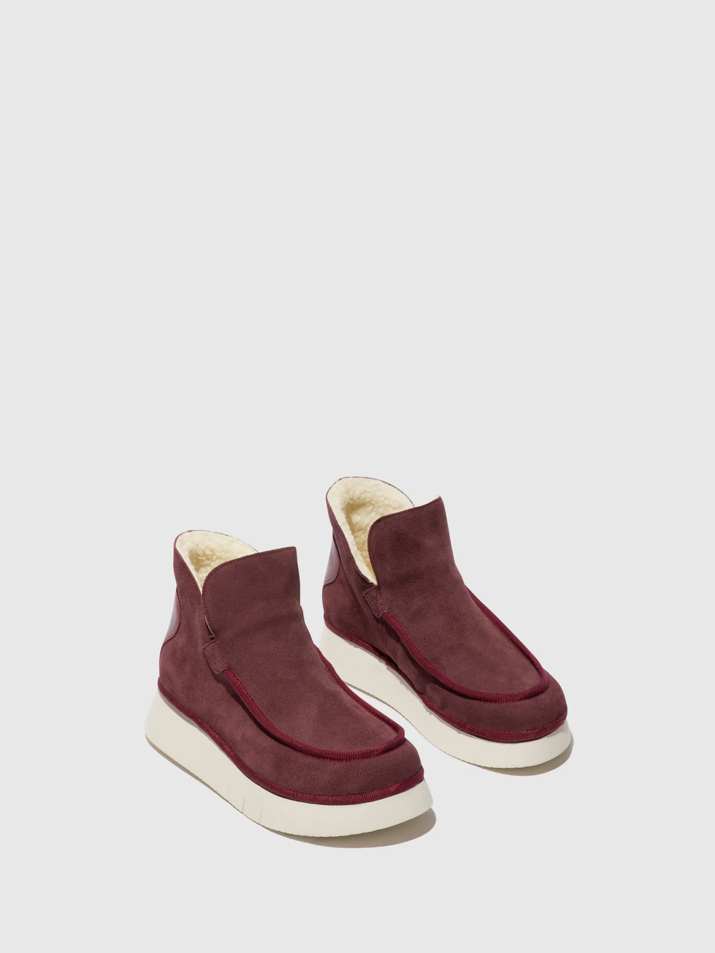 Round Toe Ankle Boots COZE348FLY PURPLE - Image 2