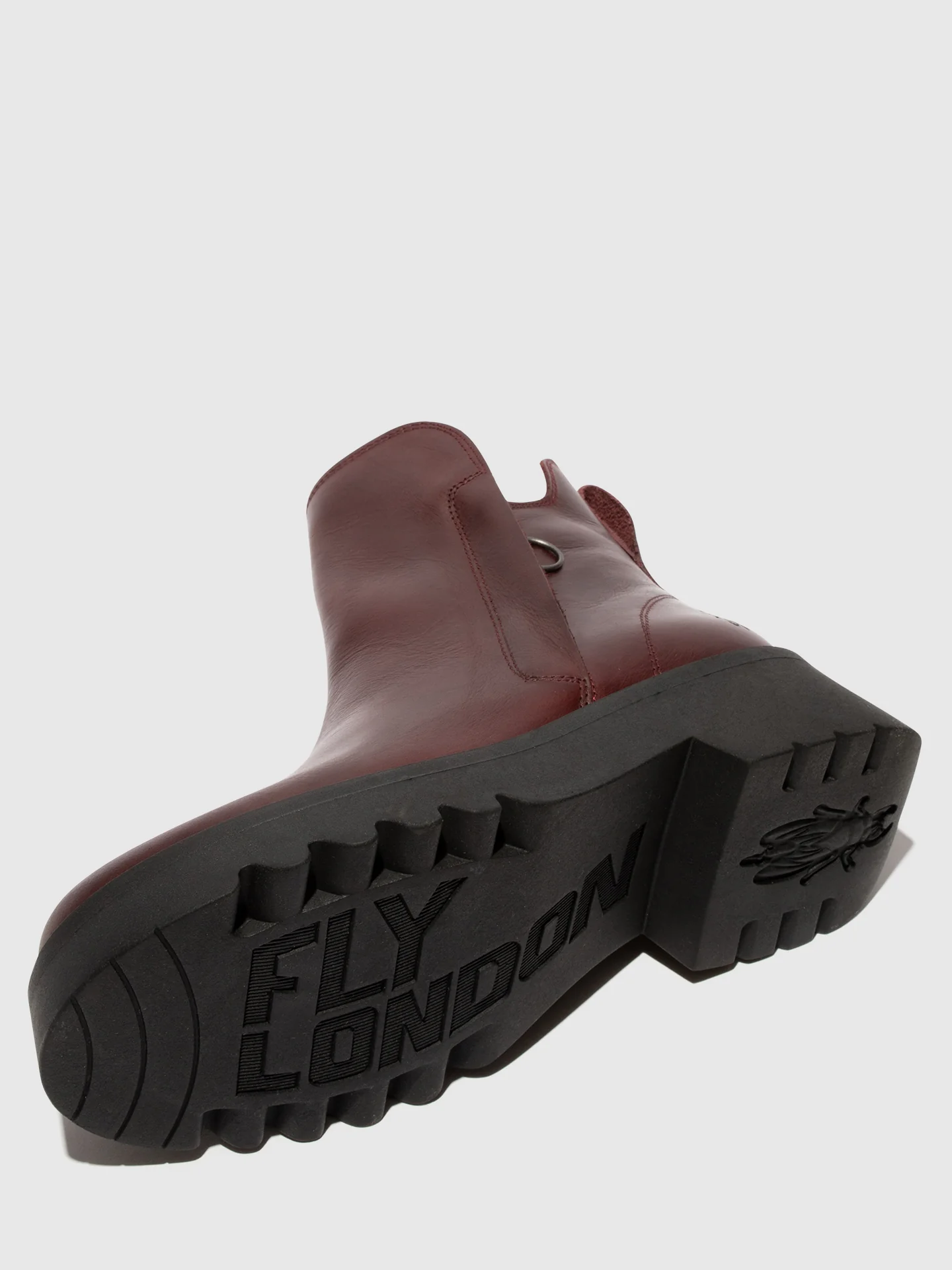 Zip Up Ankle Boots MUZZ977FLY PURPLE - Image 4