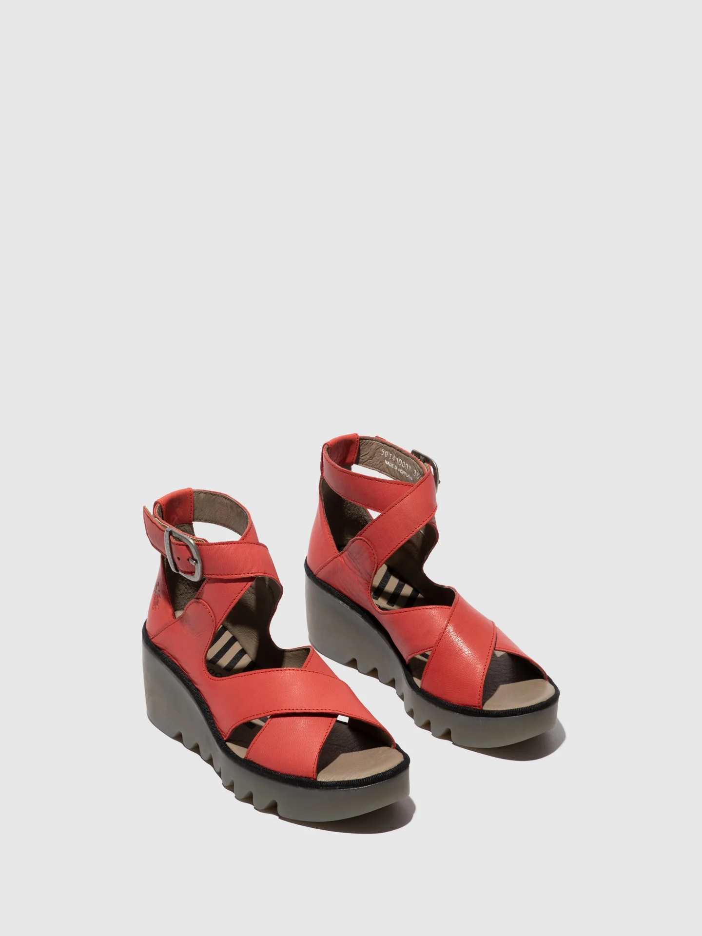 Buckle Sandals BYRE410FLY RASPBERRY - Image 2
