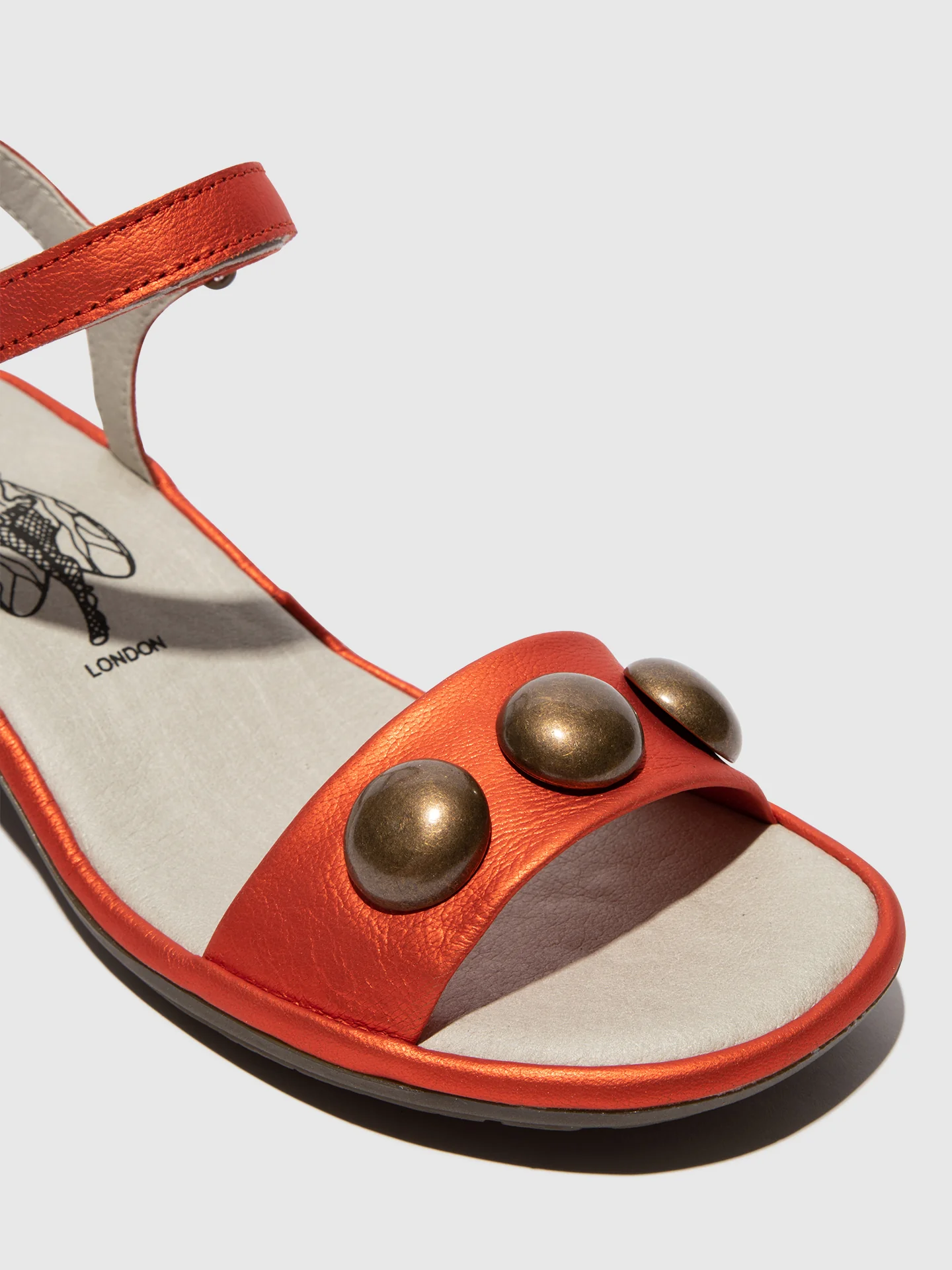 Ankle Strap Sandals EXIE487FLY RED - Image 4