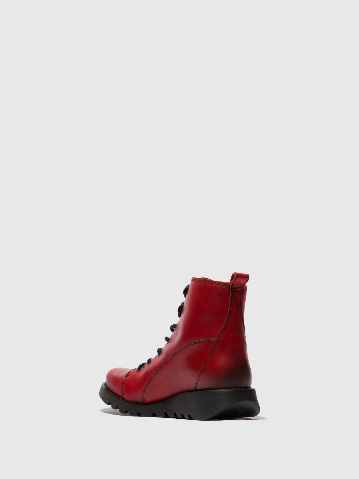 Lace-up Ankle Boots SORE813FLY RED (BLACK SOLE) - Image 3